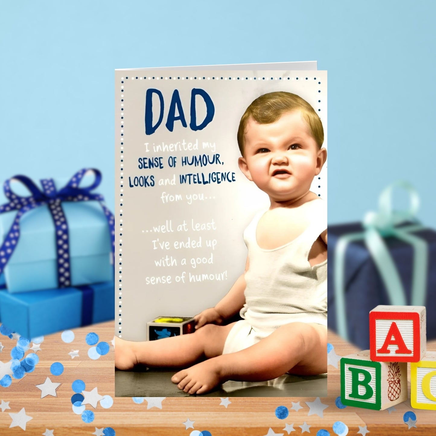 Funny I've Inherited Father's Day Card