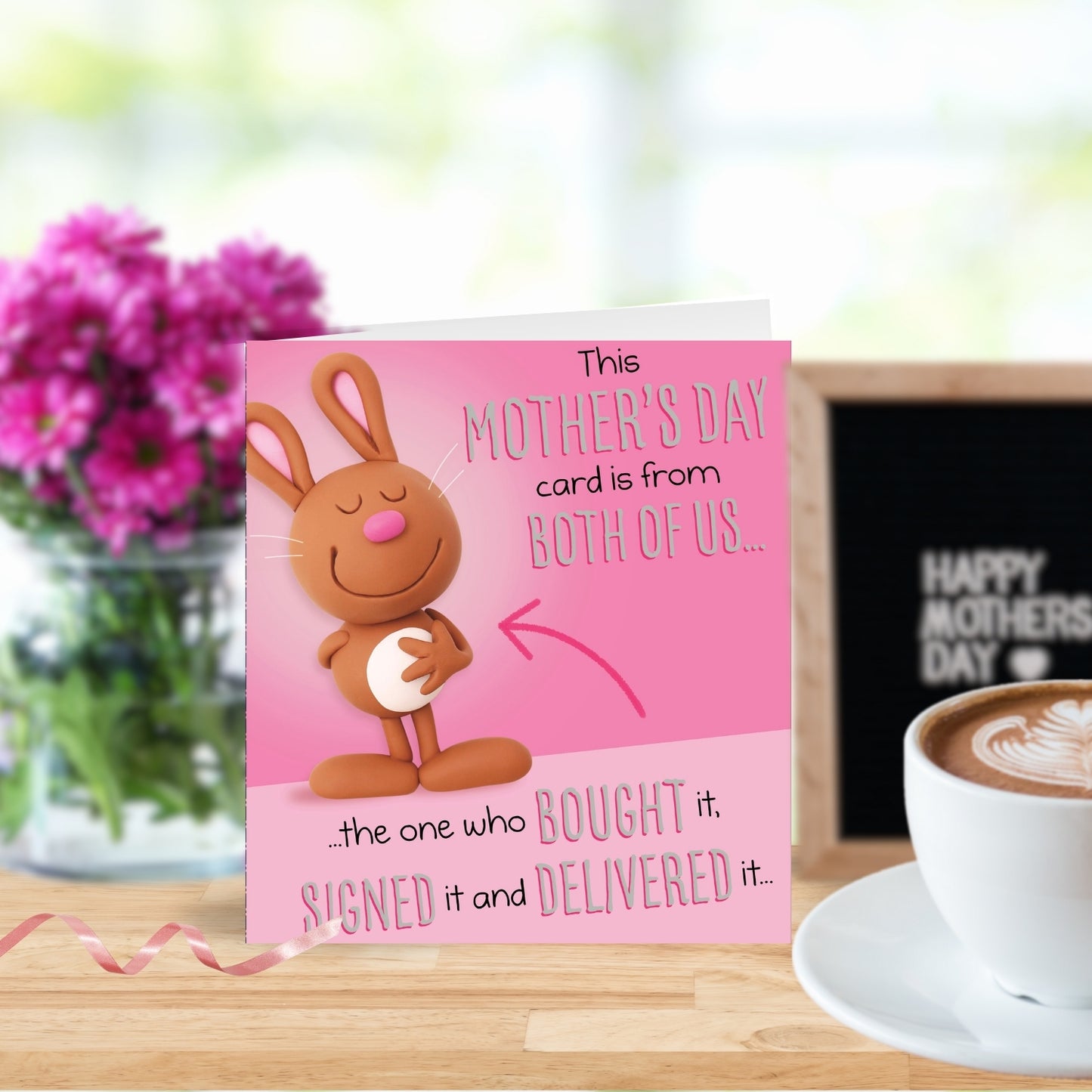 Funny From Both Of Us Mother's Day Card