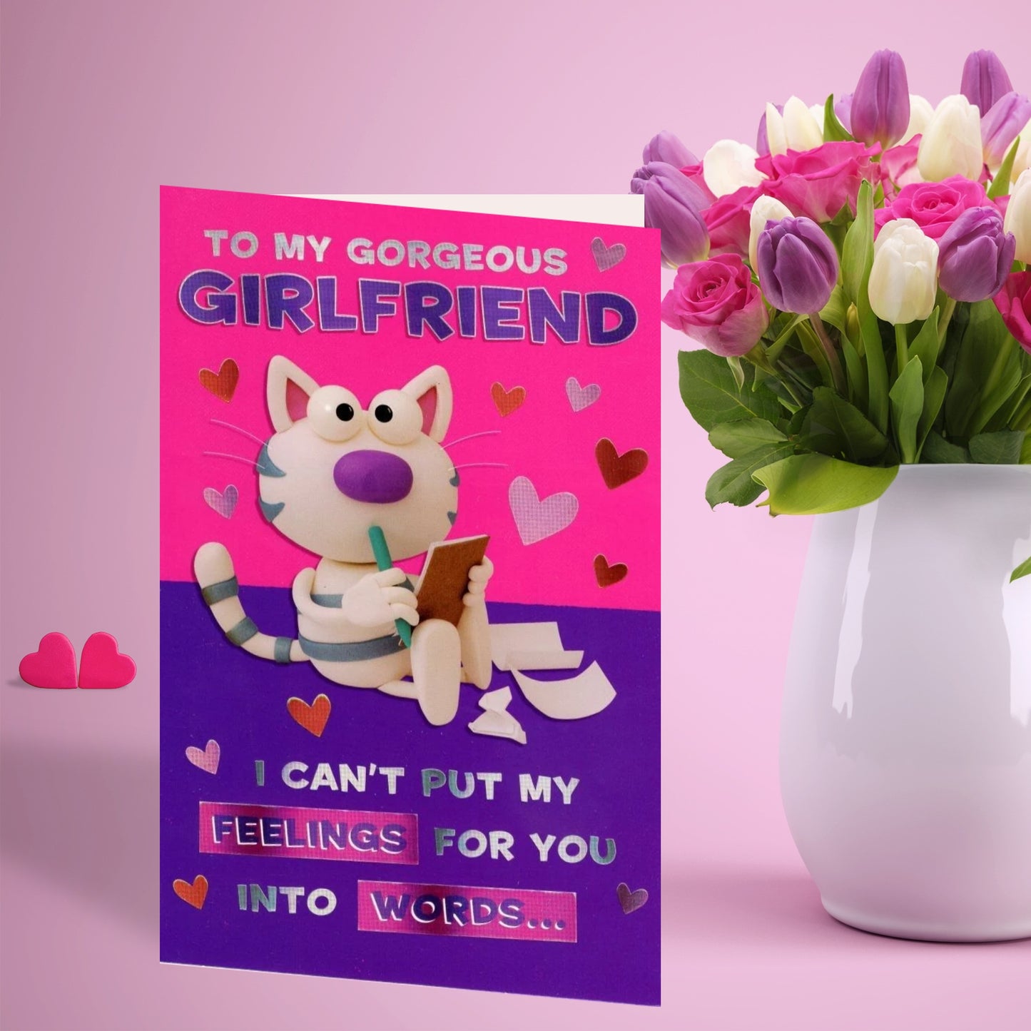 Gorgeous Girlfriend Funny Valentine's Day Card