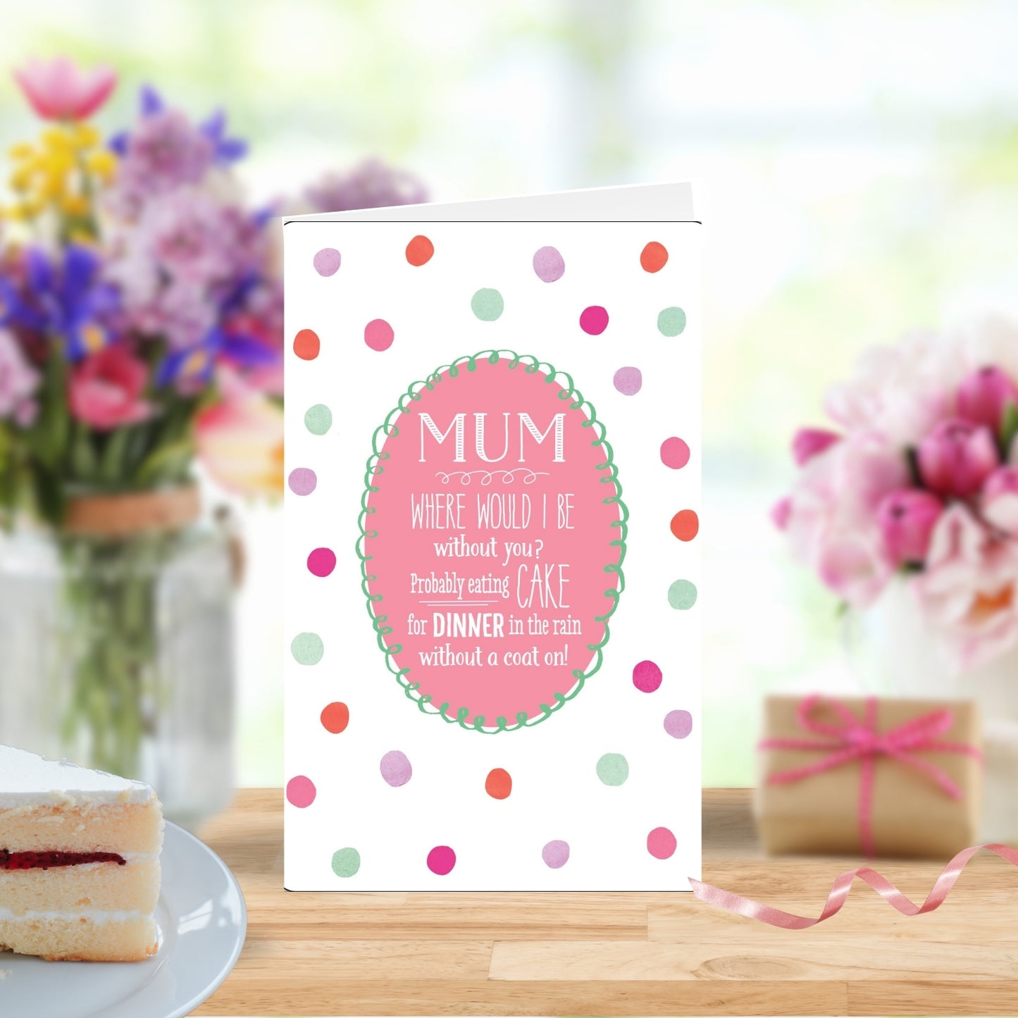 Where Would I Be Without You Happy Mother's Day Card