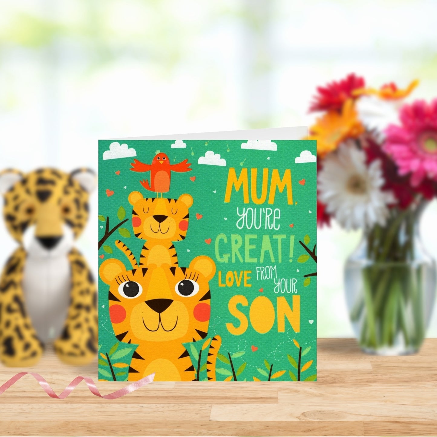 Mum You're Great From Son Mother's Day Card