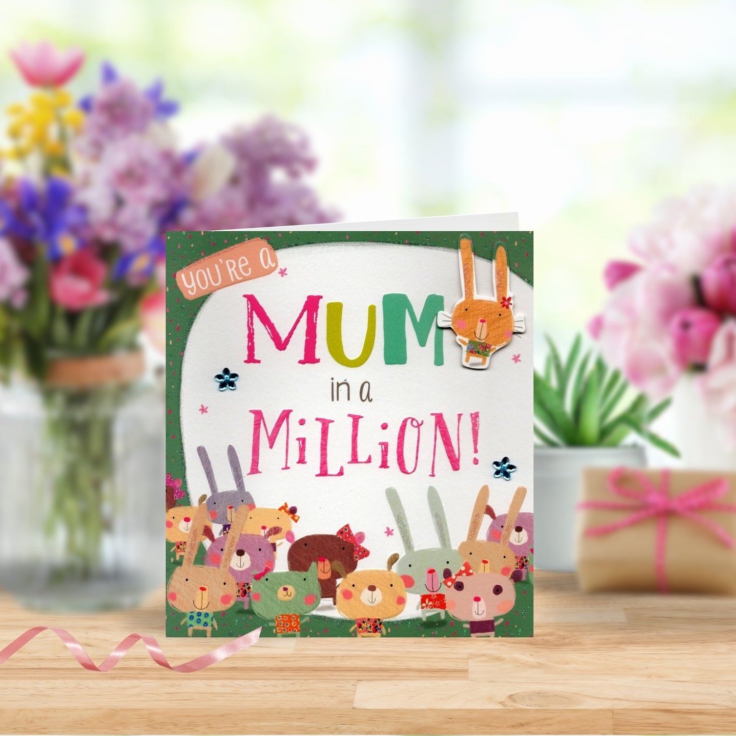 You're A Mum In A Million Cute Mother's Day Card