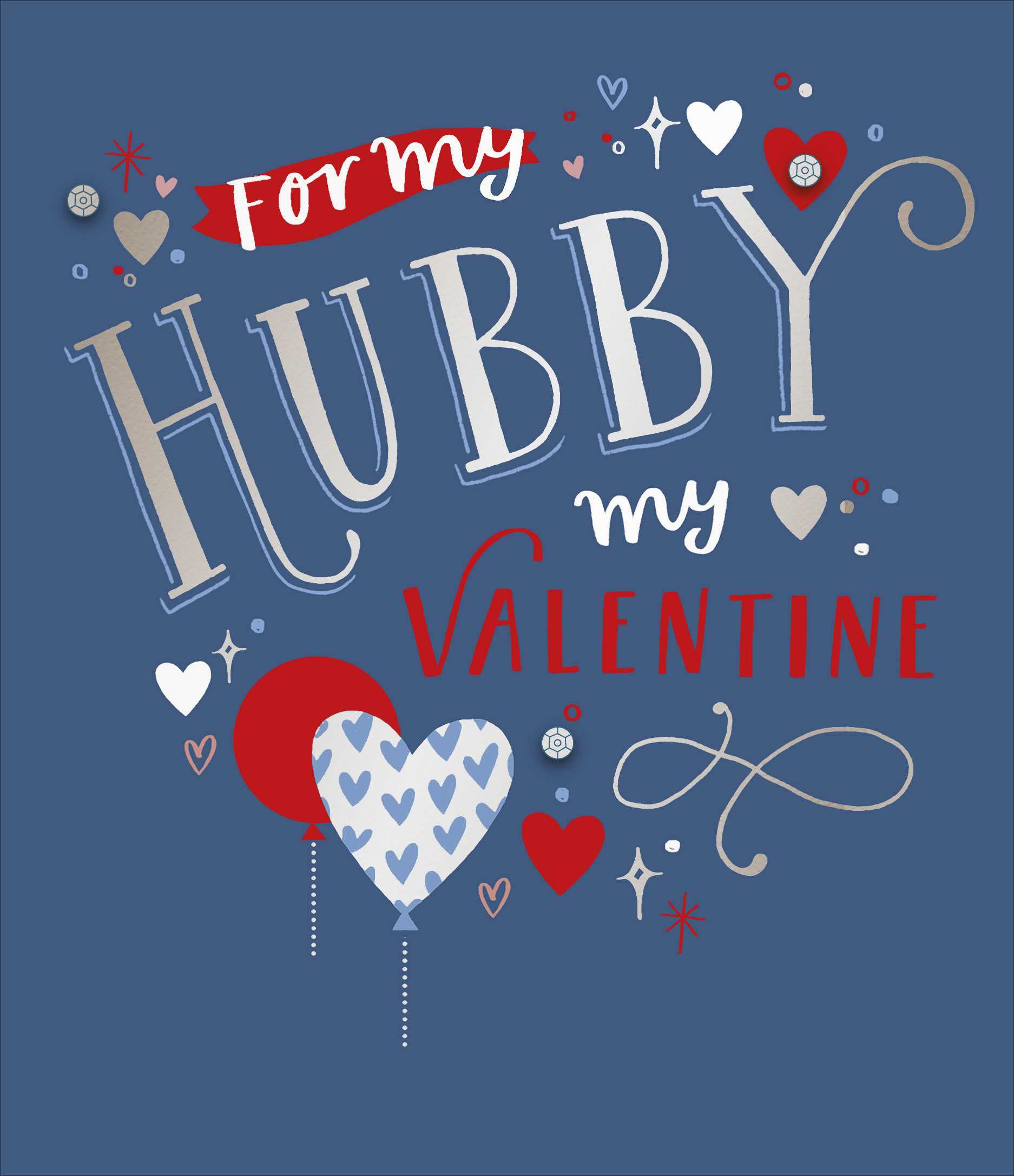 For My Hubby Embellished Valentine's Day Card – Love Kate's