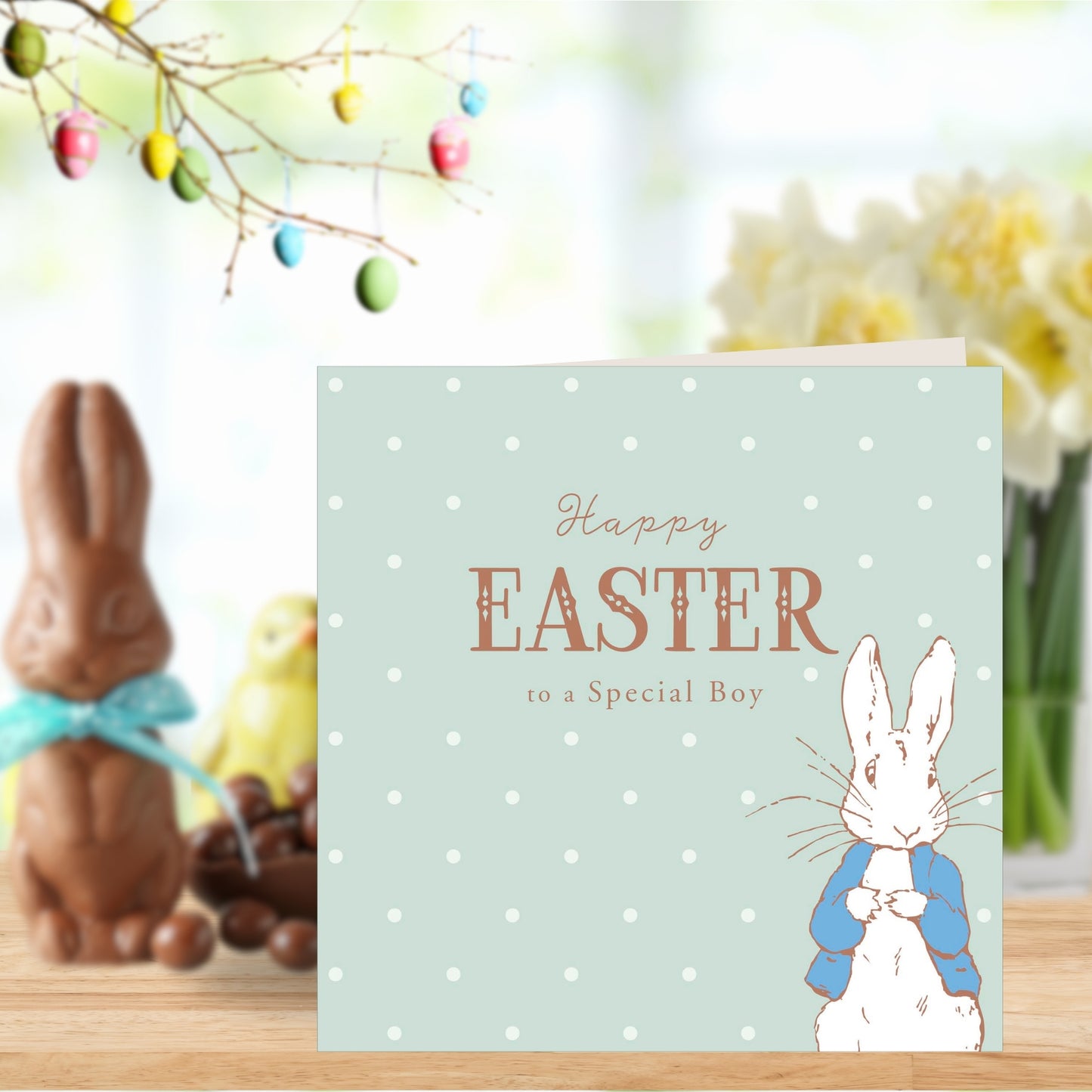 Peter Rabbit Special Boy Happy Easter Greeting Card