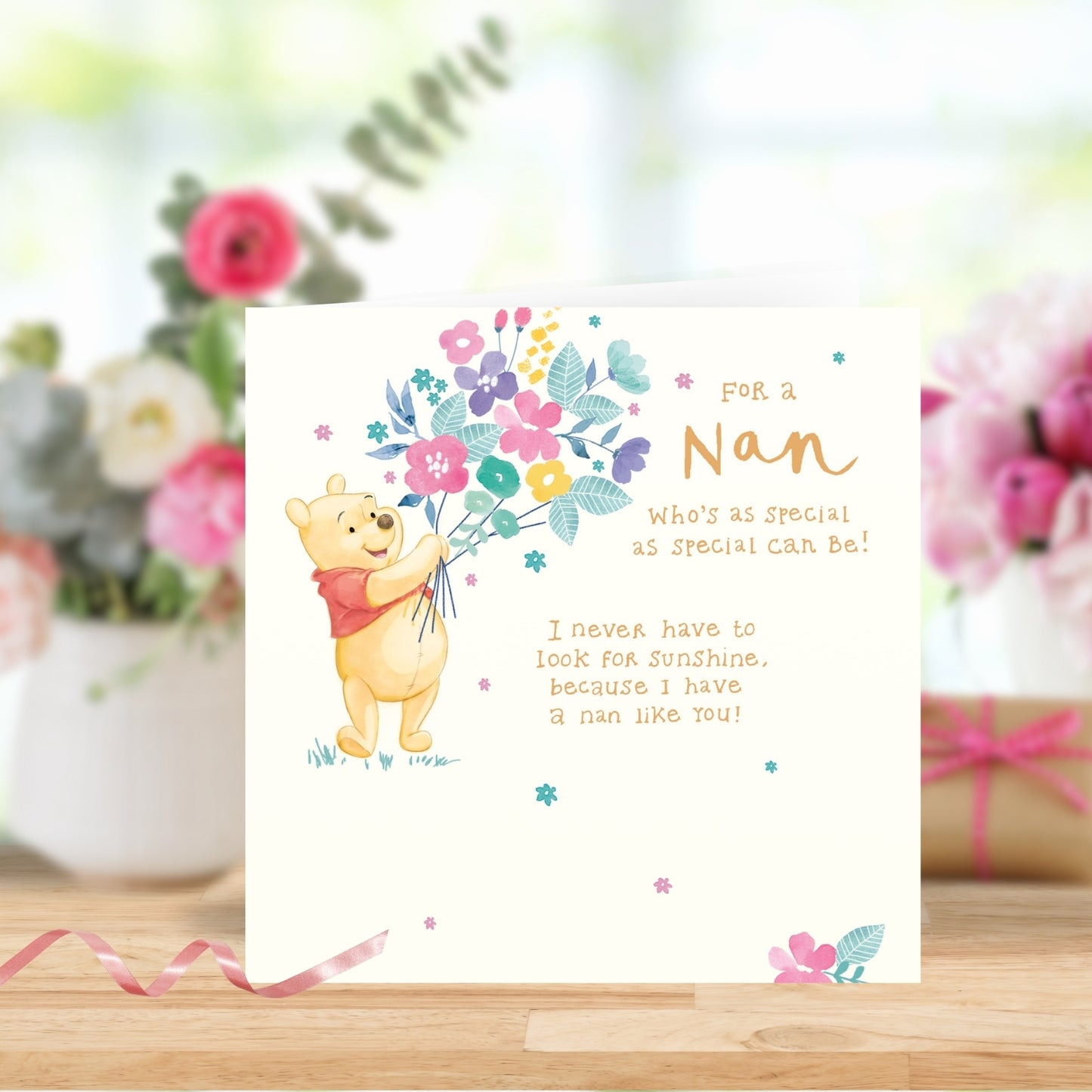 For A Nan Disney Winnie The Pooh Mother's Day Card