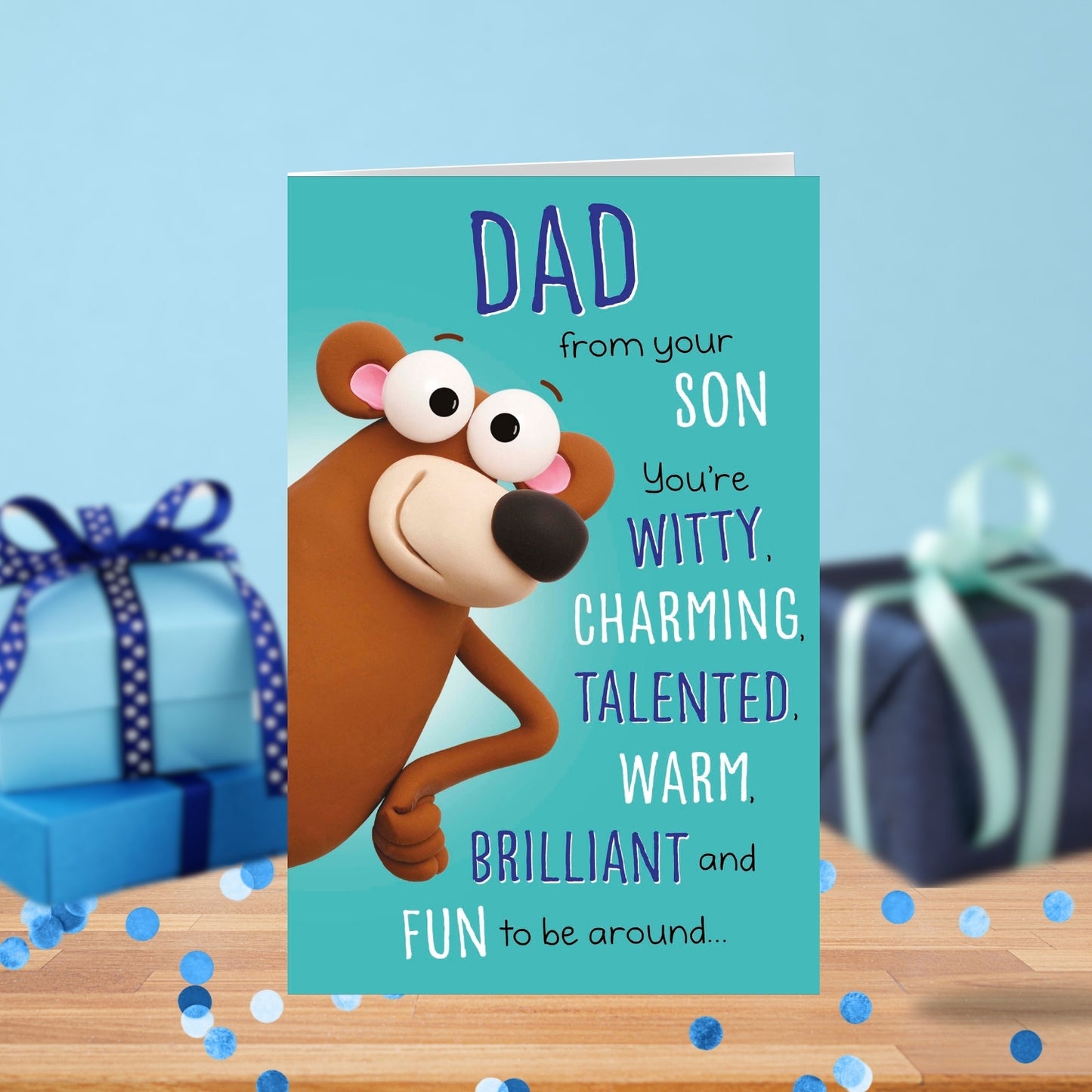 Dad From Your Son We're So Alike Funny Father's Day Card
