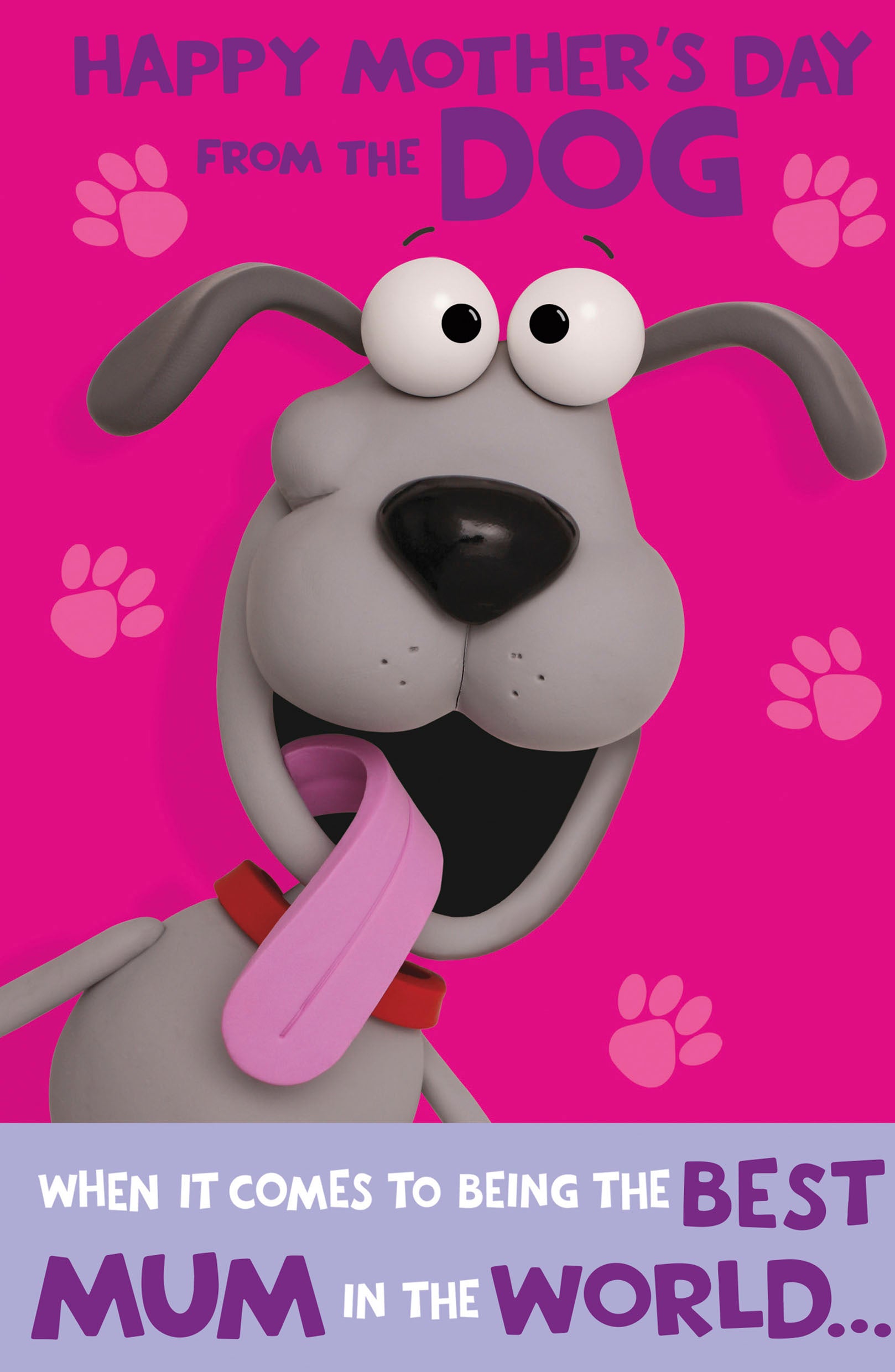 From The Dog Best Mum In The World Mother's Day Card – Love Kate's