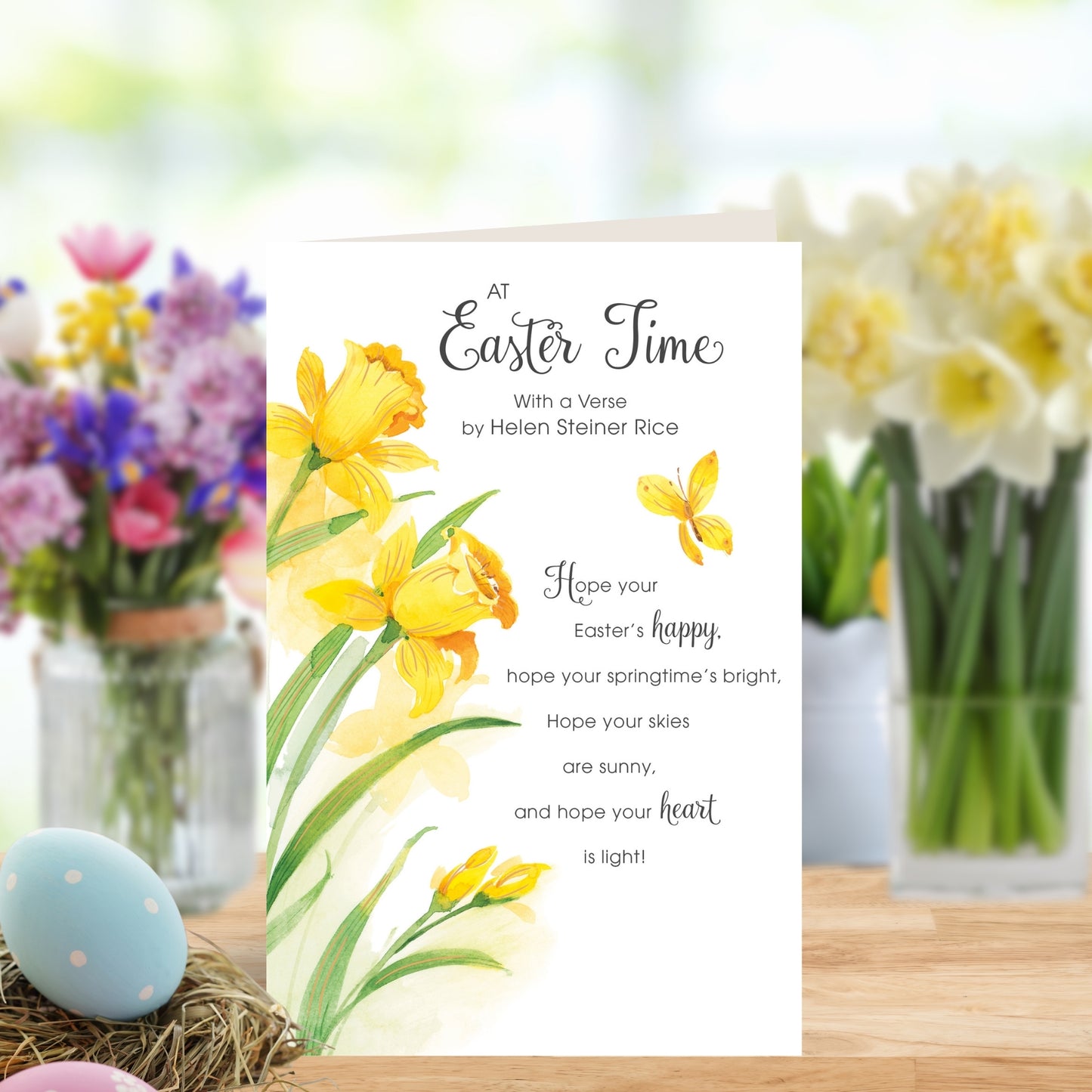 Easter Verse Helen Steiner Rice Easter Greeting Card