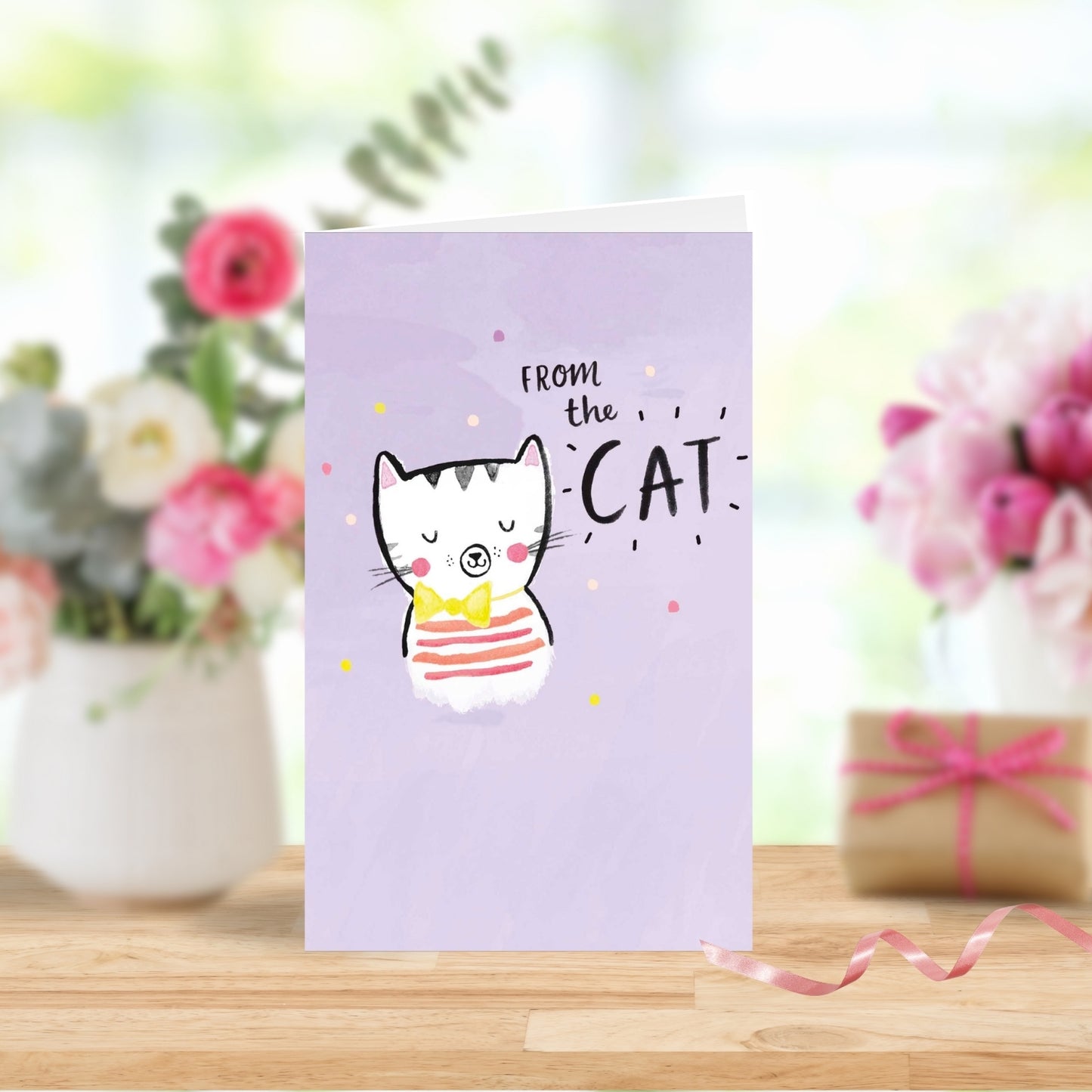 From The Cat Happy Mother's Day Greeting Card
