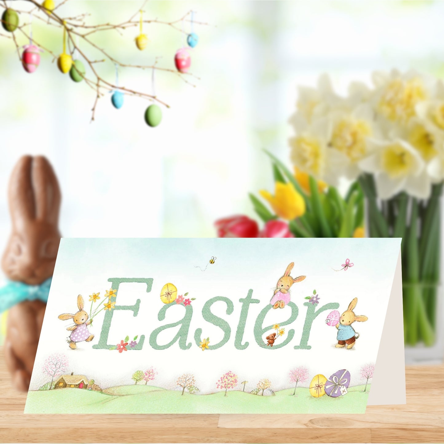 Easter Bunnies Happy Easter Gift Card Money Wallet