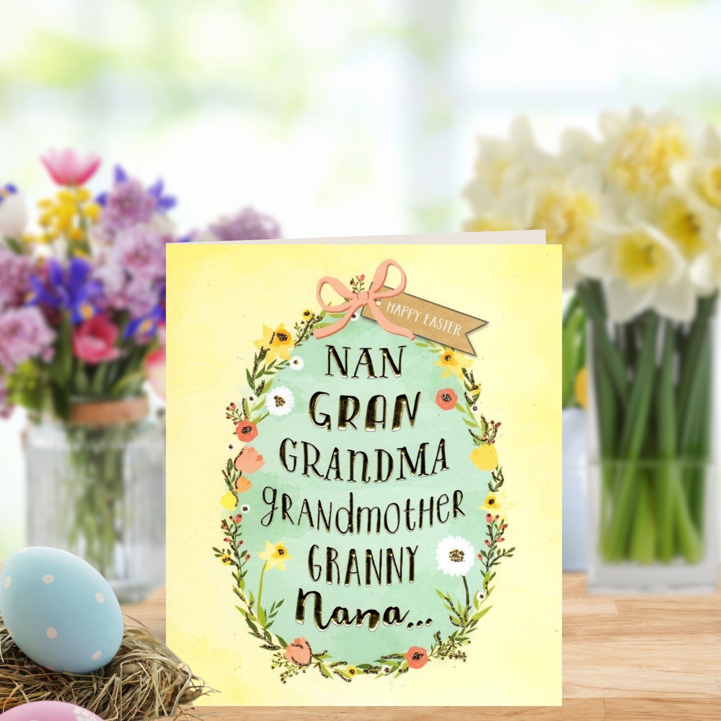 Grandmother Happy Easter Greeting Card