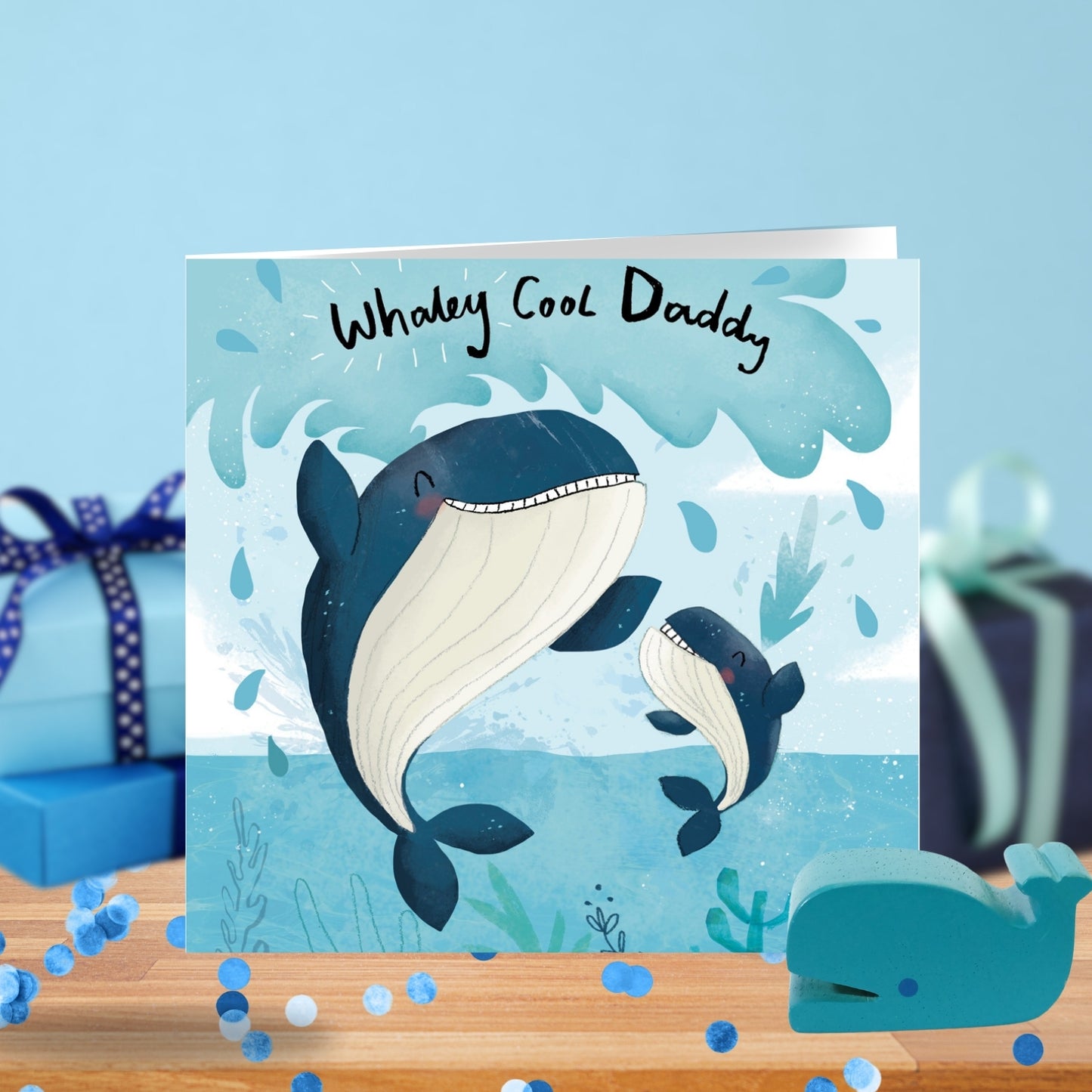Whaley Cool Daddy Happy Father's Day Greeting Card