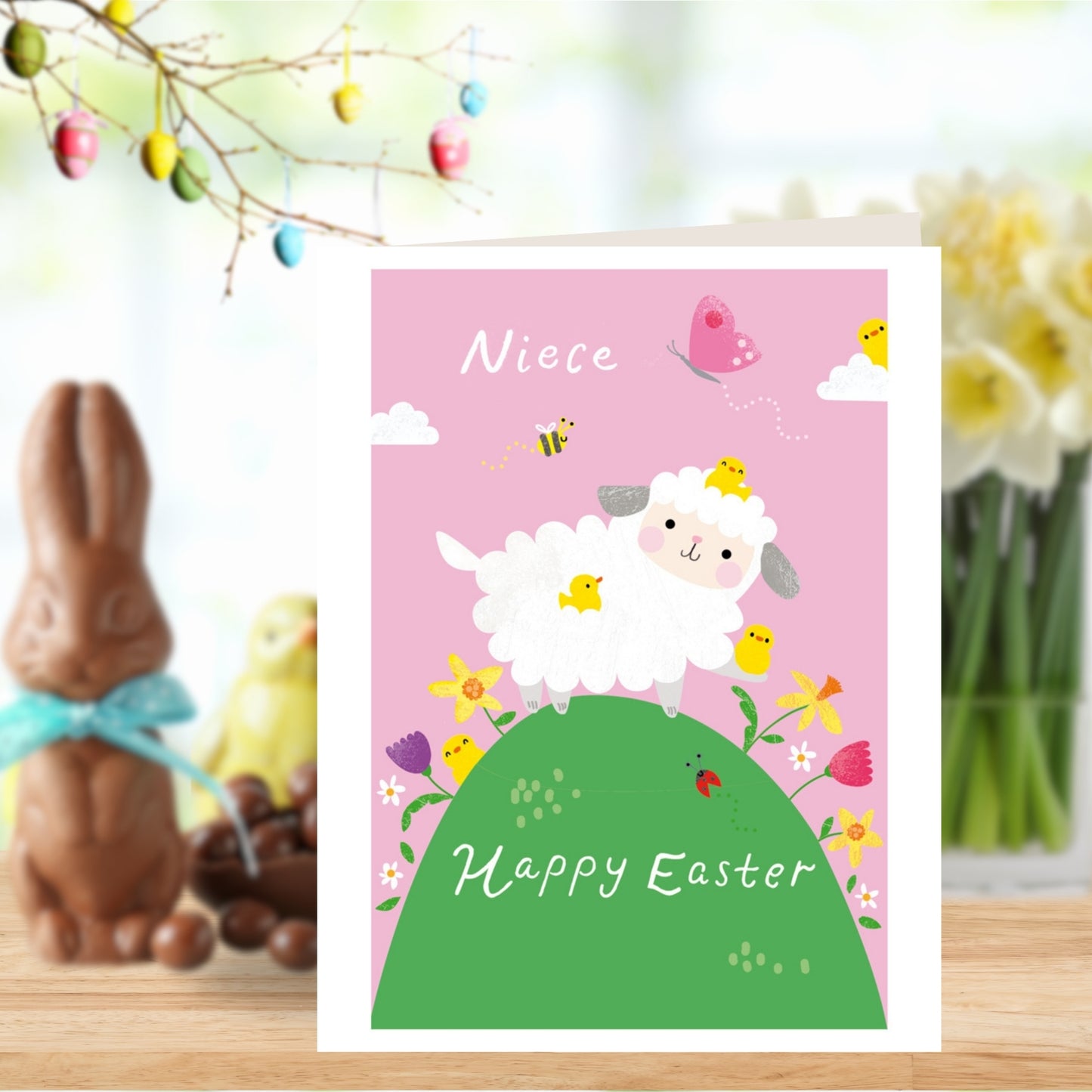 Happy Easter Niece Easter Greeting Card