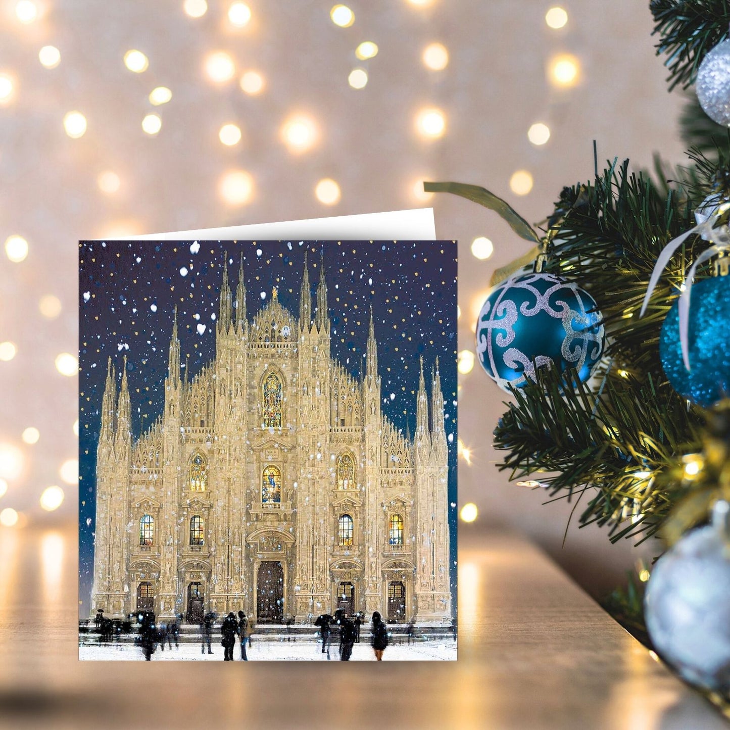 Pack of 5 Charity Christmas Cards Milan Cathedral Cards Multiple Charities