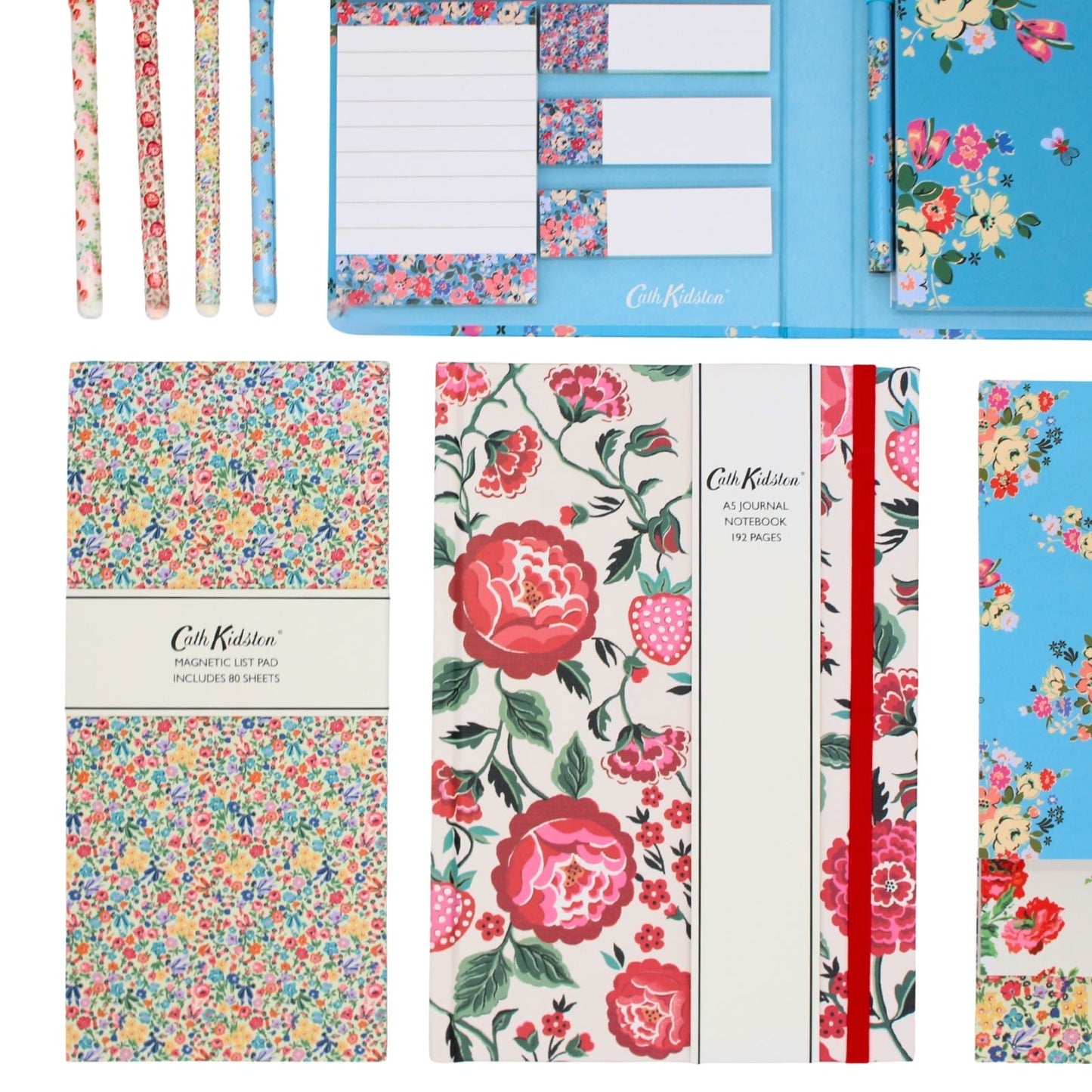 Cath Kidston Stationery A5 Journal Stawberry Garden Lined Notebook Gift Idea