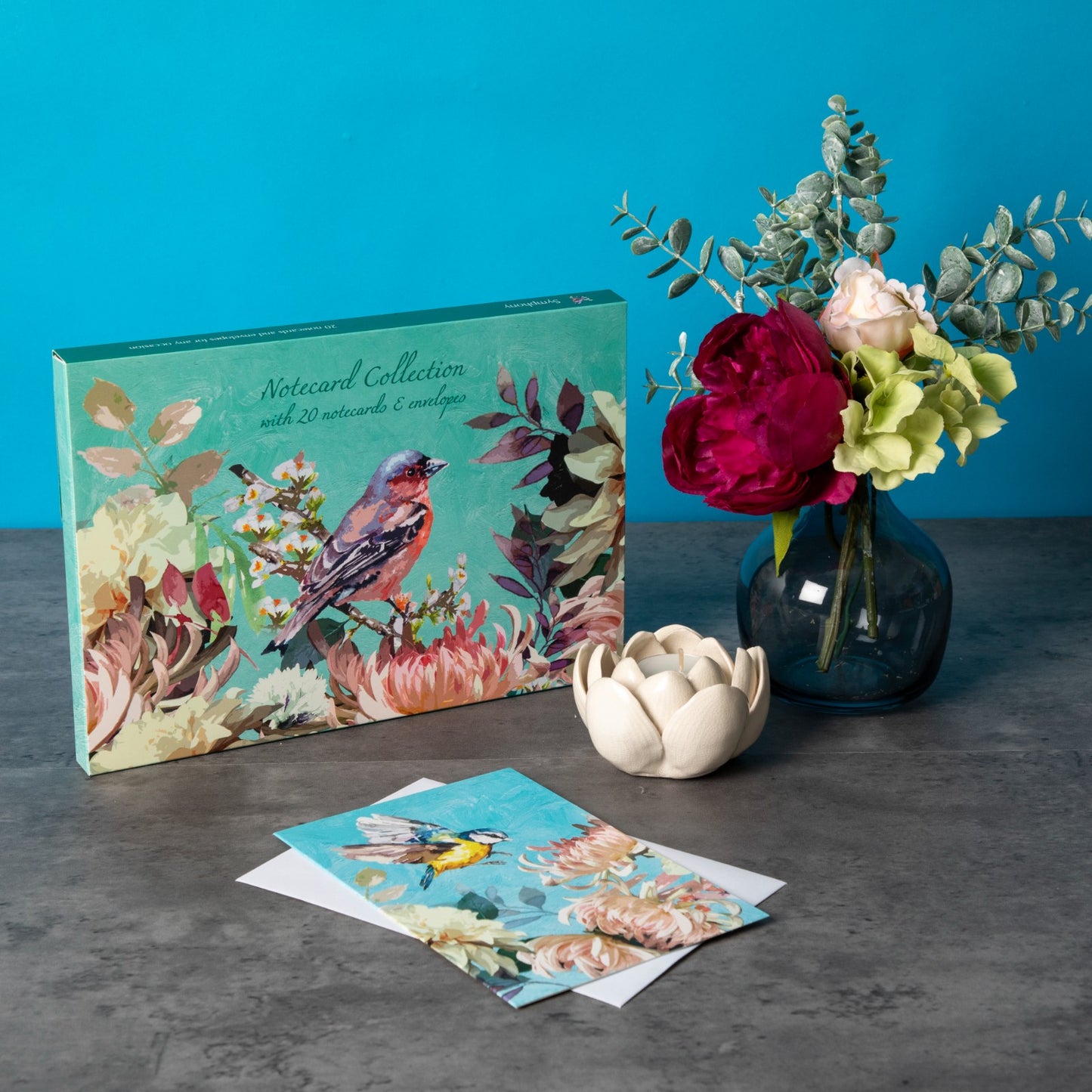 Gifted Stationery Notecard Collection Symphony Design 20 Notecards & Envelopes
