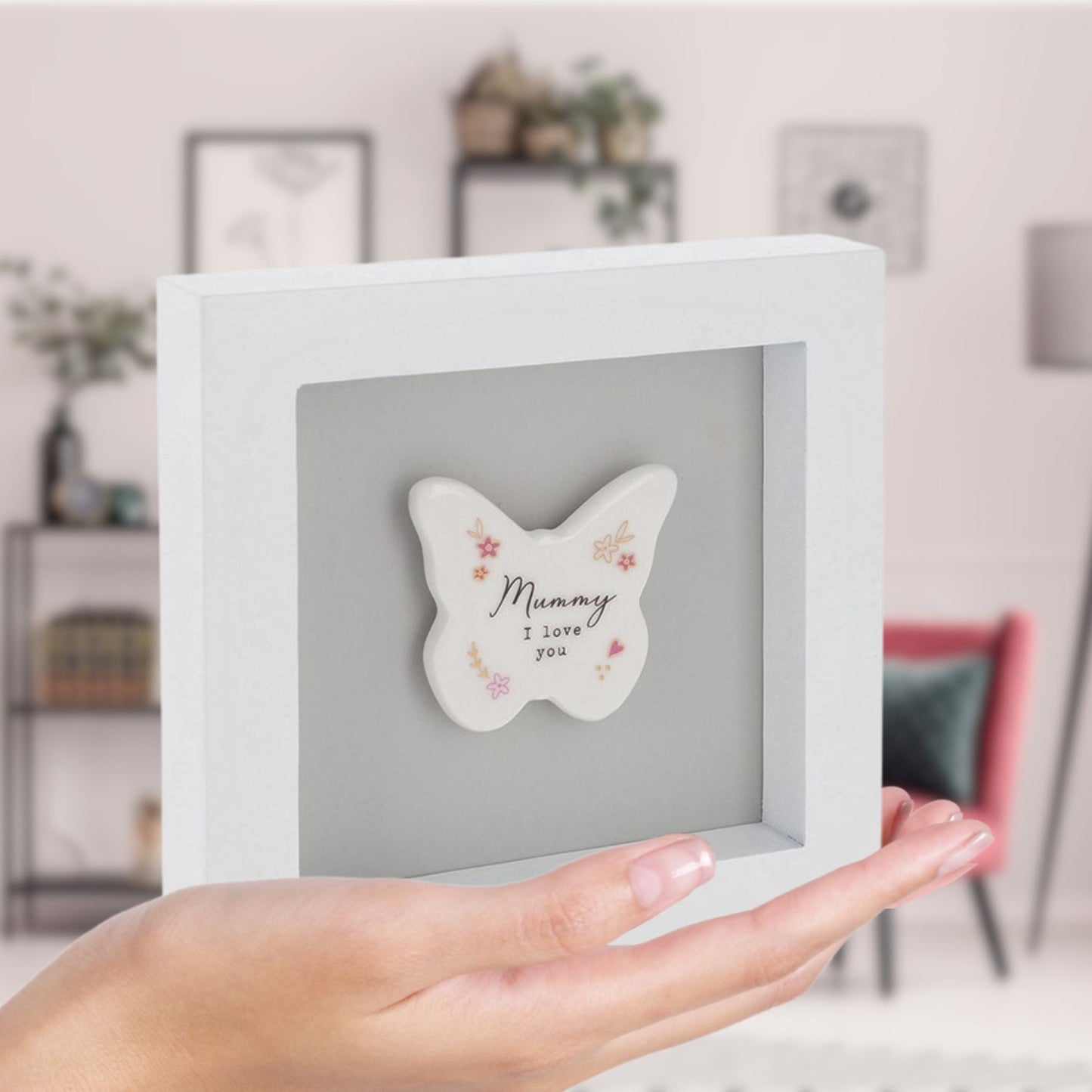 Heartfelt Art Mummy I Love You Love Blooms! Wall Plaque Gift Idea