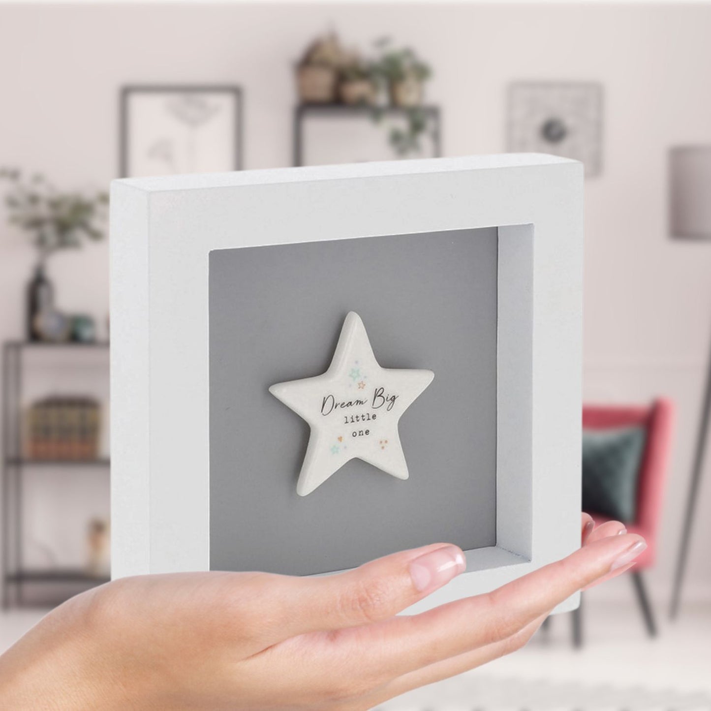 Heartfelt Art Dream Big Little One Dreamy New Baby Wall Plaque Gift Idea