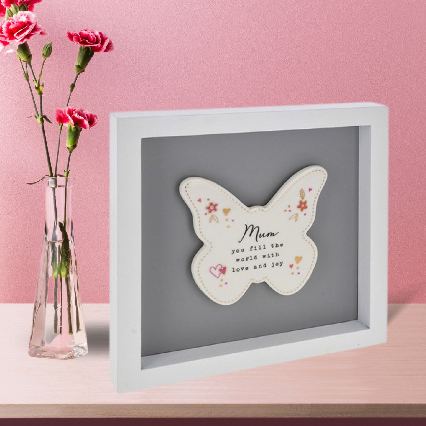 Heartfelt Art Mum You Fill The World With Love & Joy Wall Plaque Gift Idea