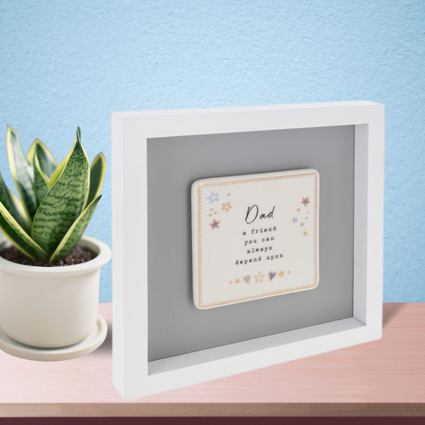 Heartfelt Art Dad A Friend You Can Always Depend On Wall Plaque Gift Idea