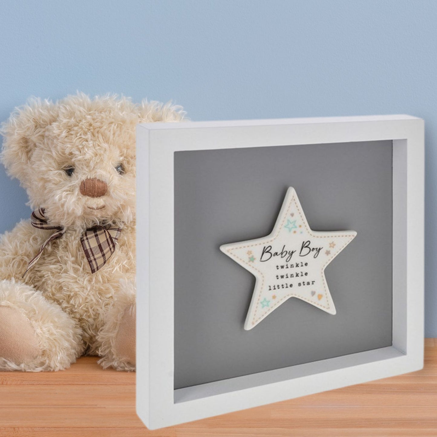Heartfelt Art Baby Boy Twinkle Little Star New Baby Wall Plaque Gift Idea