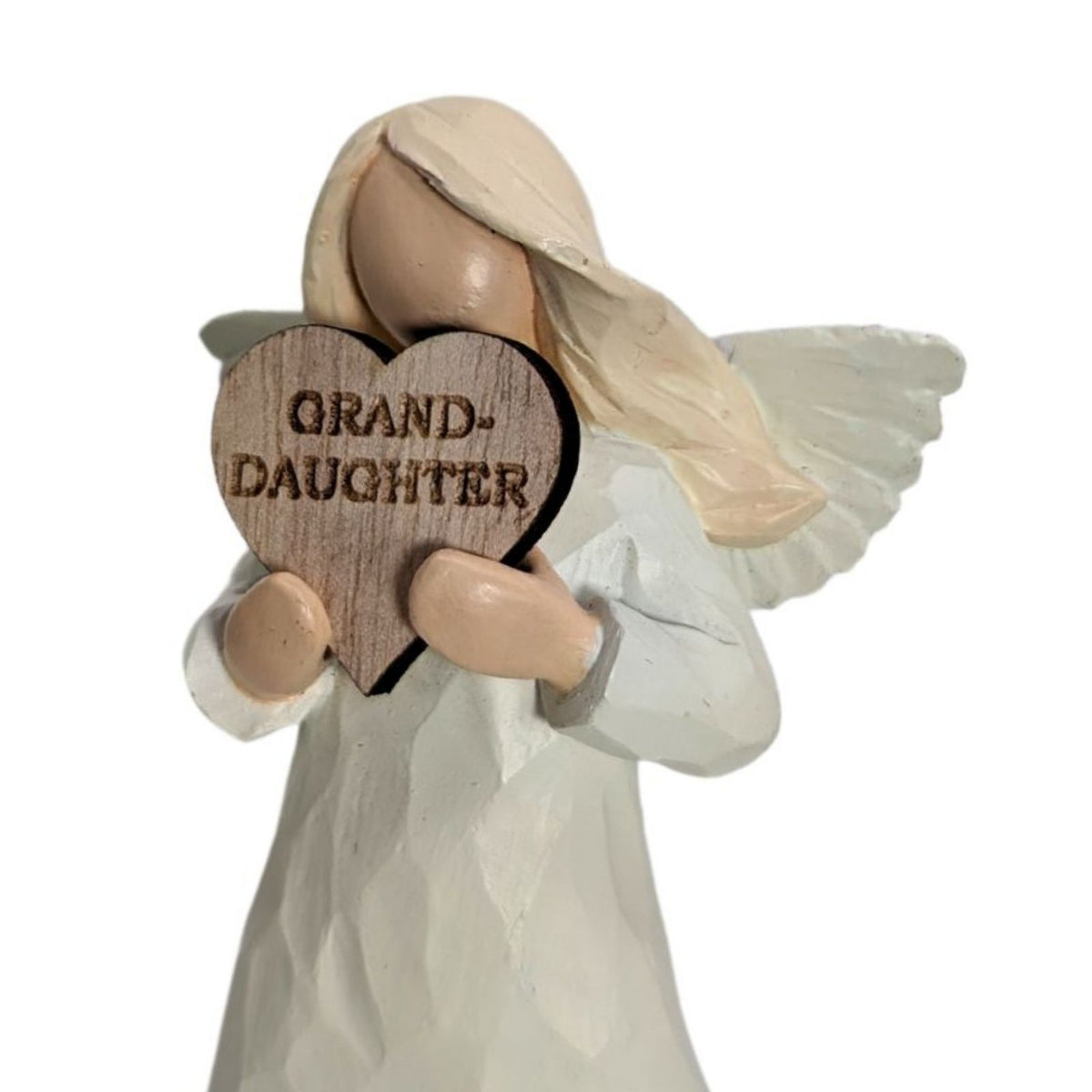 Granddaughter Always In My Heart Guardian Angel Figurine Keepsake Gift