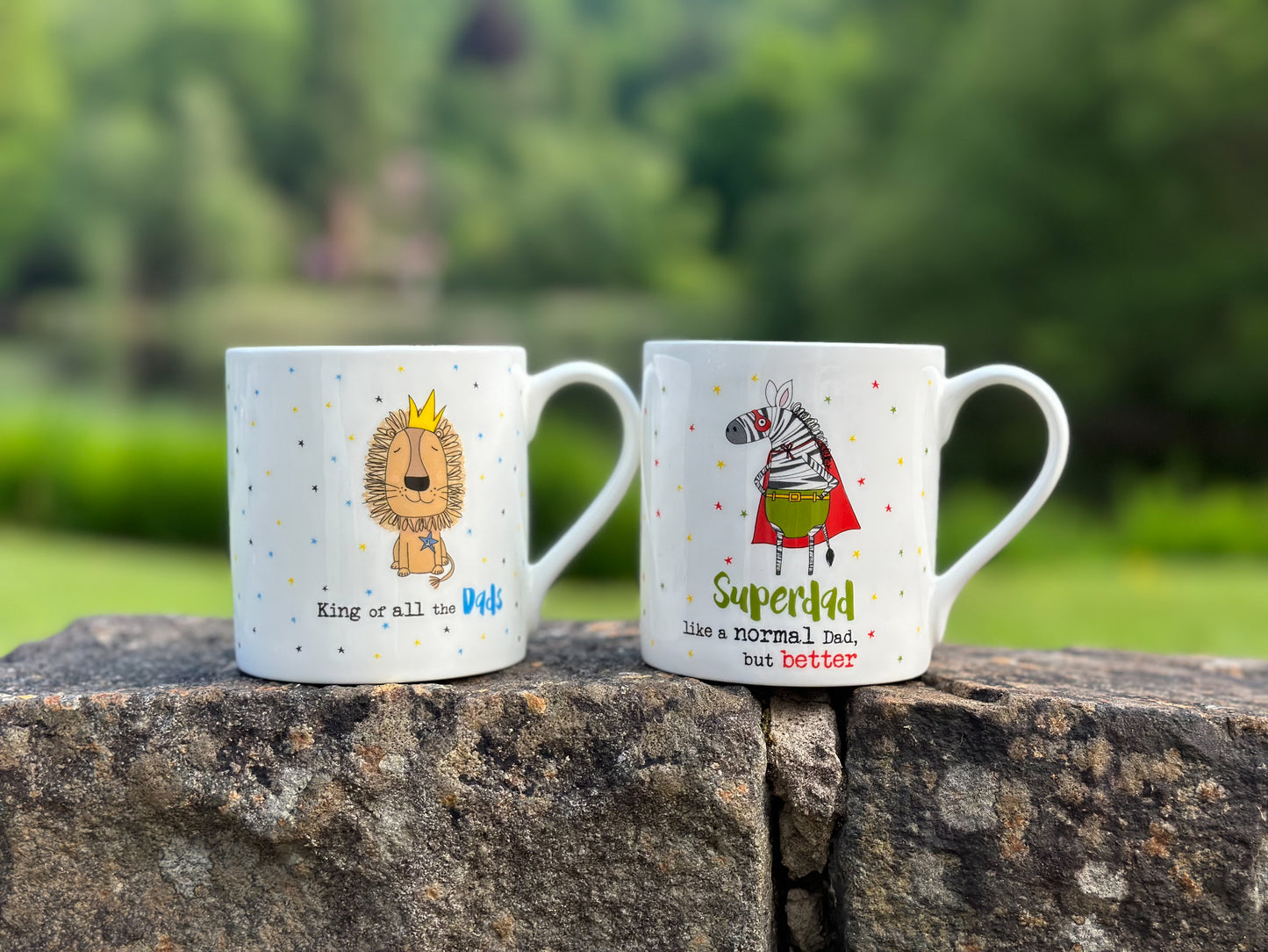 Dandelion Stationery King Of All The Dads Roar-Some Dad Mug Funny Gift Idea