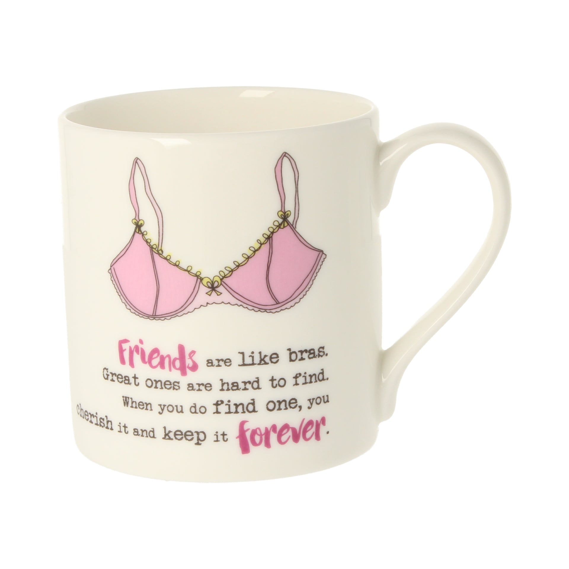 Dandelion Stationery Friends Are Like Bras Breasties Forever Mug Funny Gift  Idea