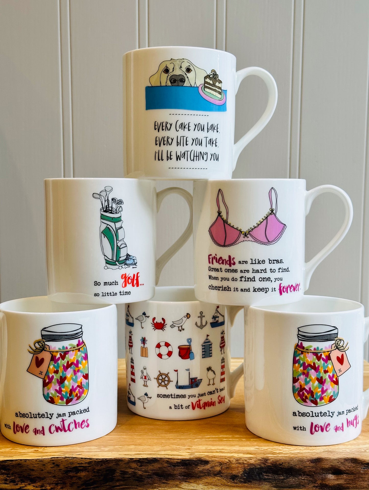 Dandelion Stationery Friends Are Like Bras Breasties Forever Mug Funny Gift Idea