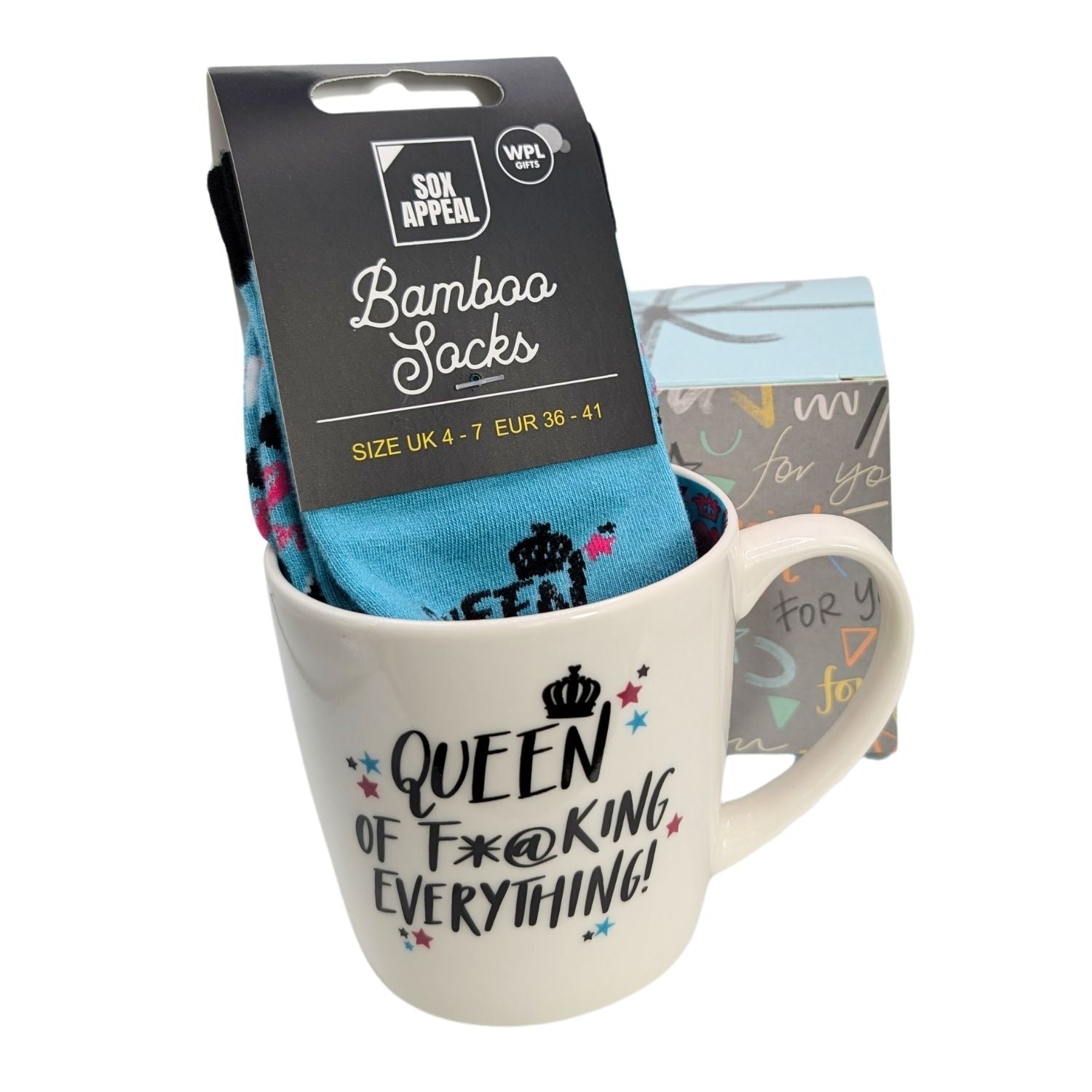 I'M A F-Cking Unicorno Sottobicchiere Set Di 4 - Divertente