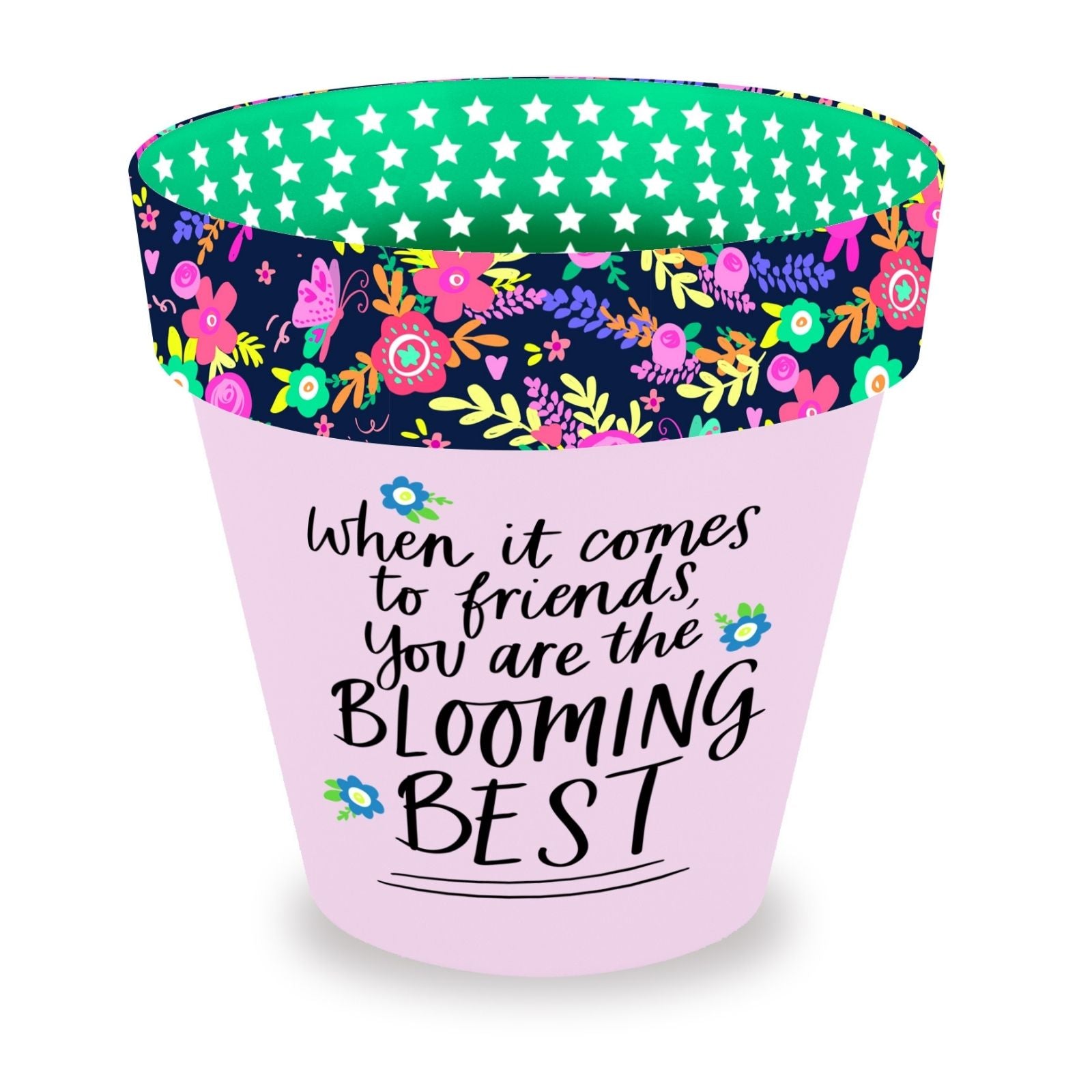 best friend plant pot Love Plants Blooming Best Friend Painted Terracotta Plant Pot Gift Ide – Love Kate's