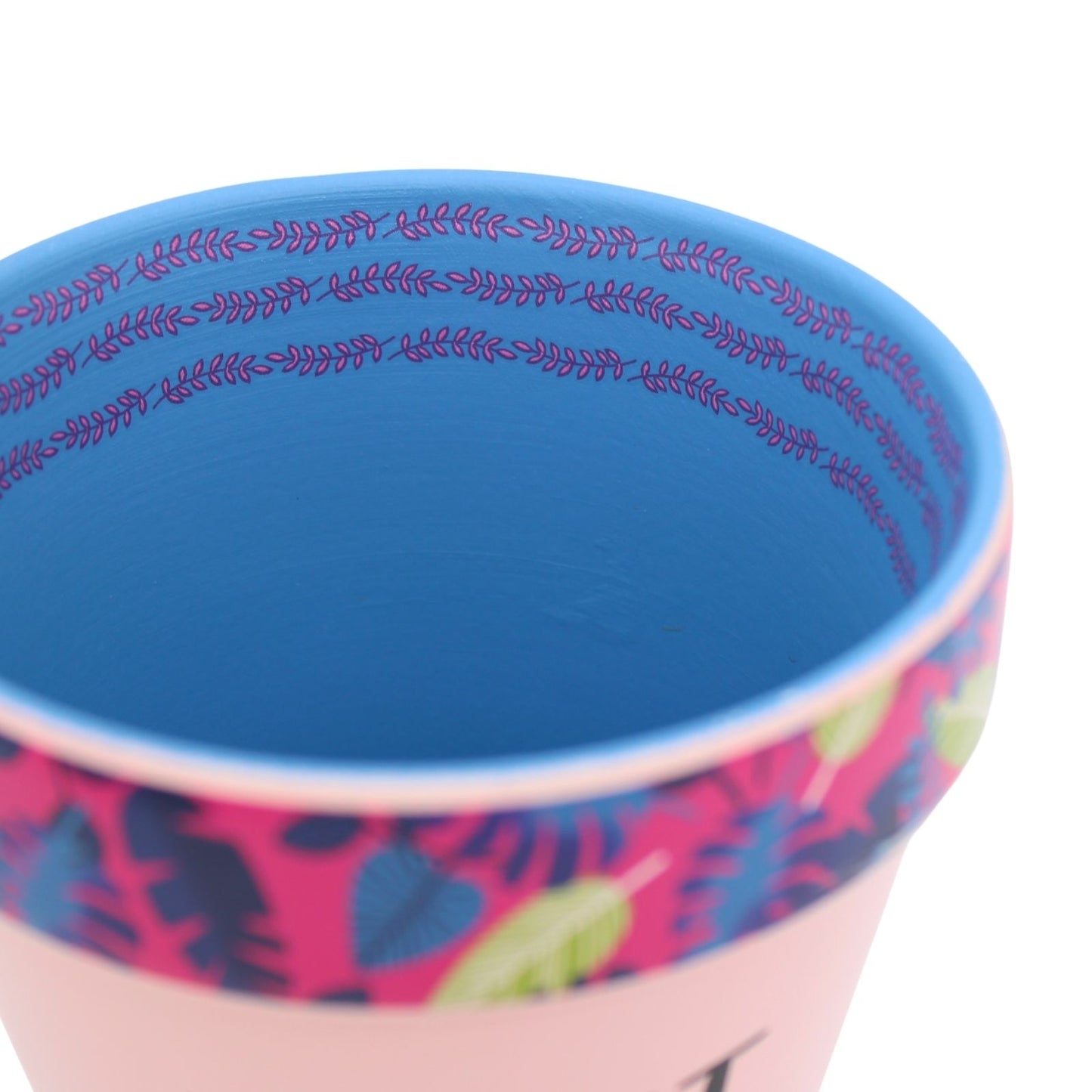 Love Plants Plant Mum Pink Painted Terracotta Plant Pot Gift Idea