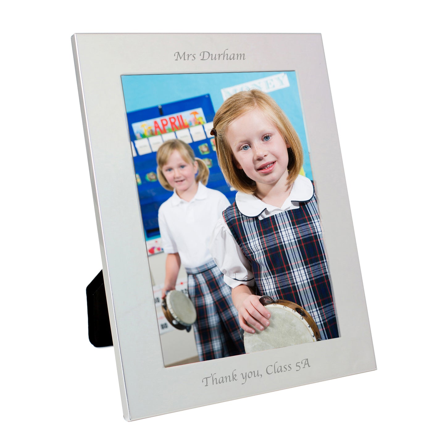 Personalised Silver 5x7 Photo Frame - Personalise It!