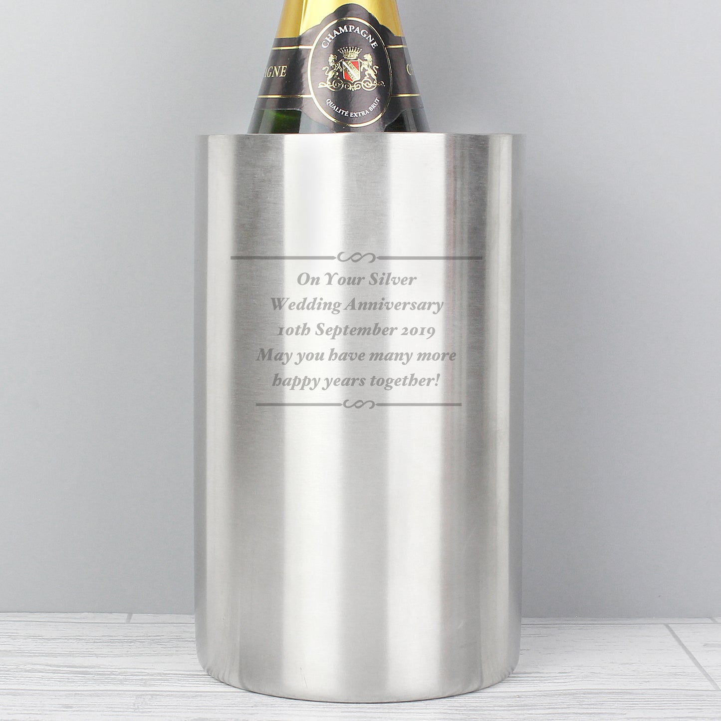 Personalised Any Message Wine Cooler - Personalise It!