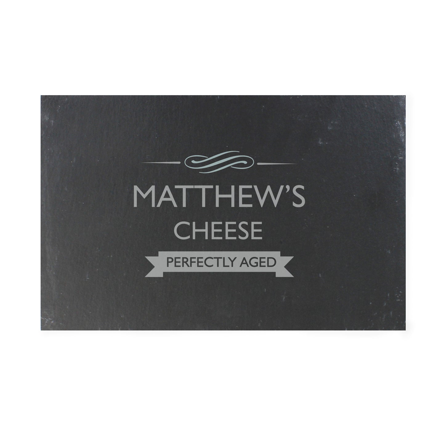 Personalised Perfectly Aged Slate Cheese Board - Personalise It!