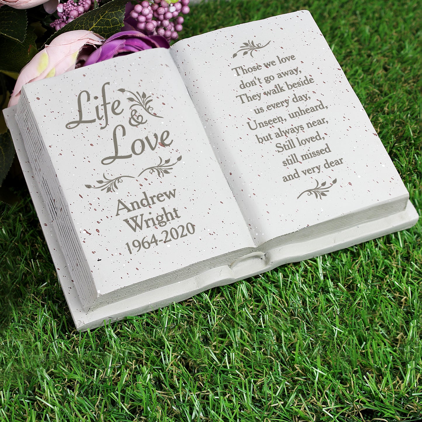 Personalised Life & Love Memorial Book - Personalise It!
