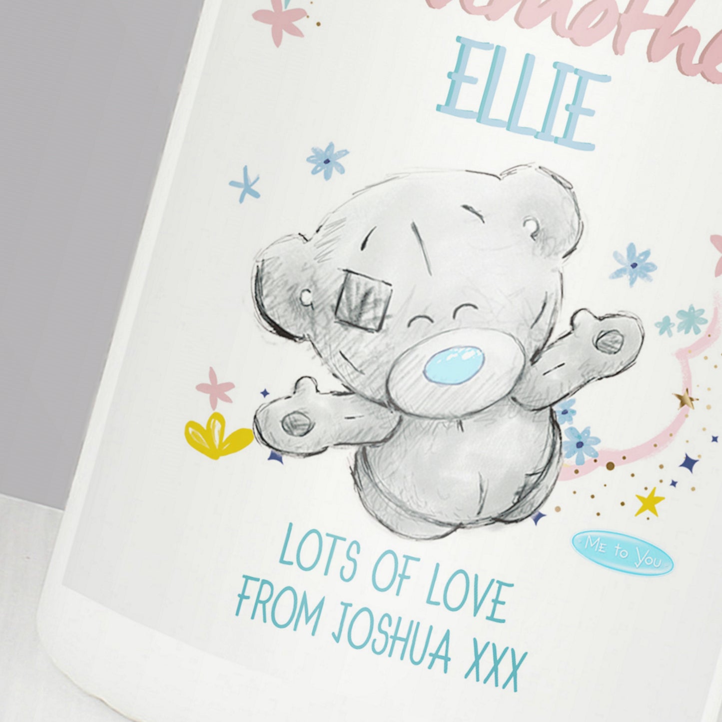 Personalised Me to You Godmother Pillar Candle - Personalise It!
