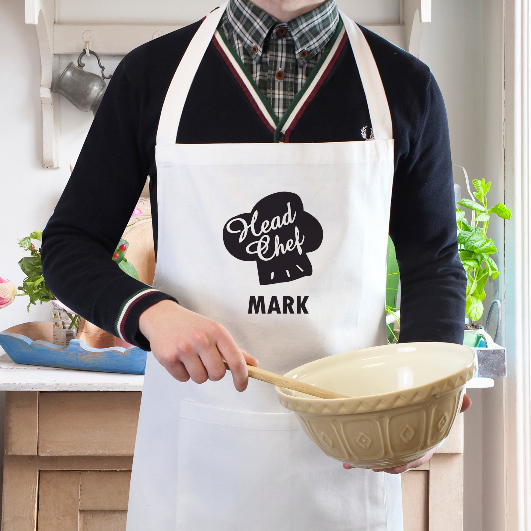 Personalised Head Chef Apron Personalise It! – Love Kate's