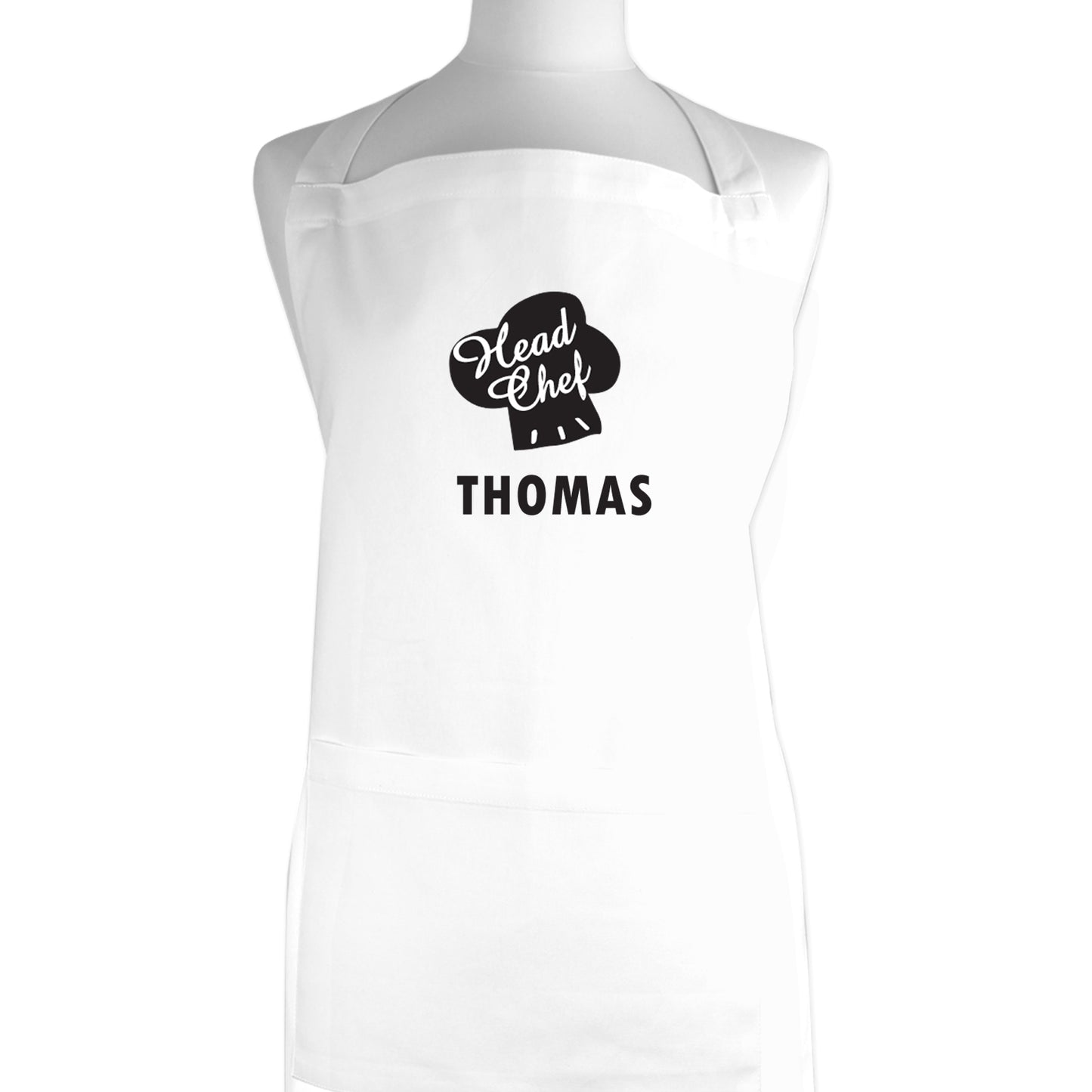Personalised Head Chef Apron - Personalise It!