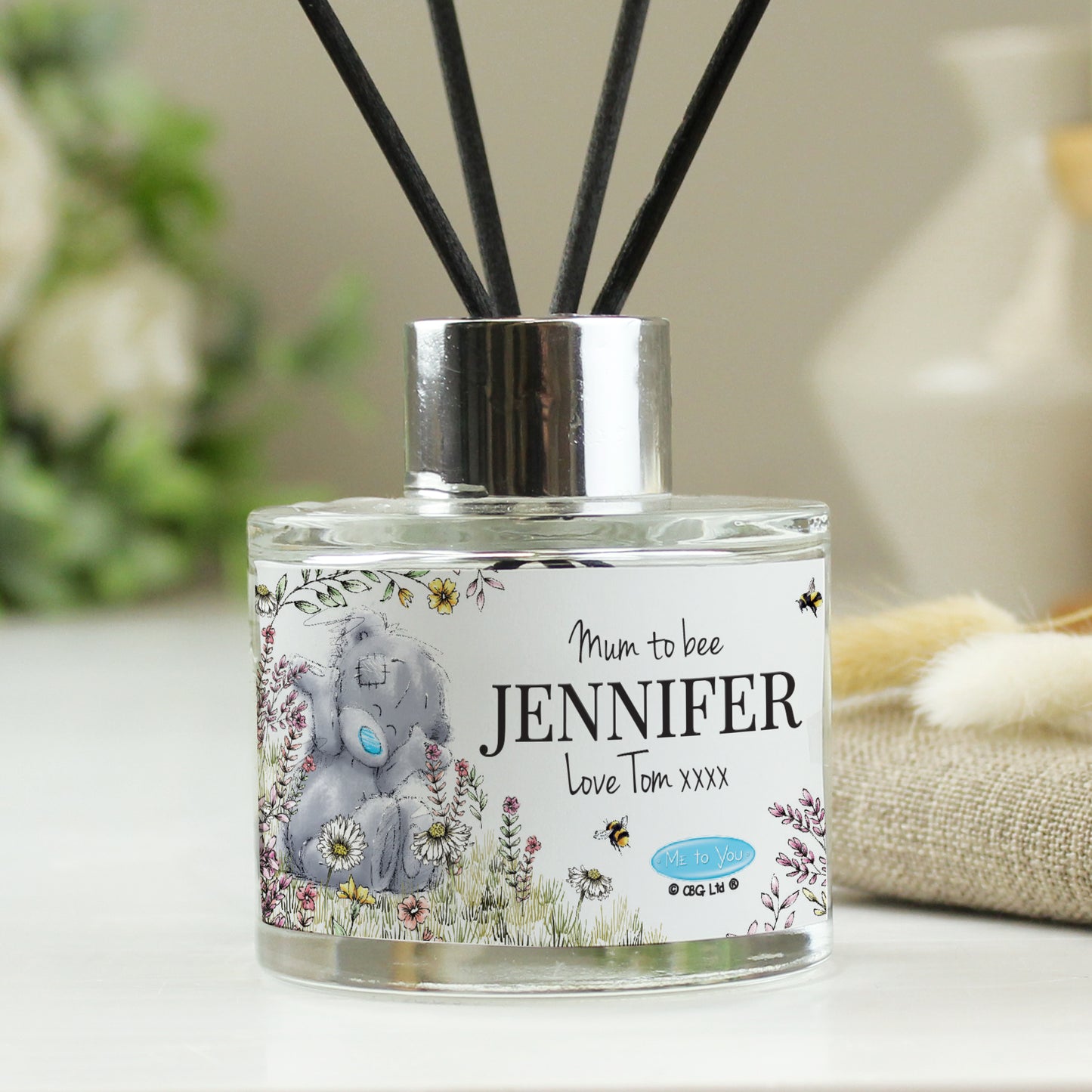 Personalised Me to You Bees Reed Diffuser - Personalise It!