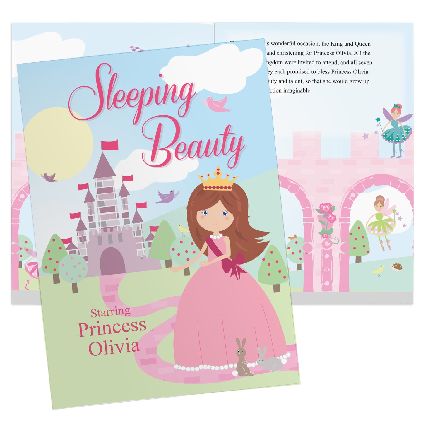 Personalised Sleeping Beauty Story Book - Personalise It!