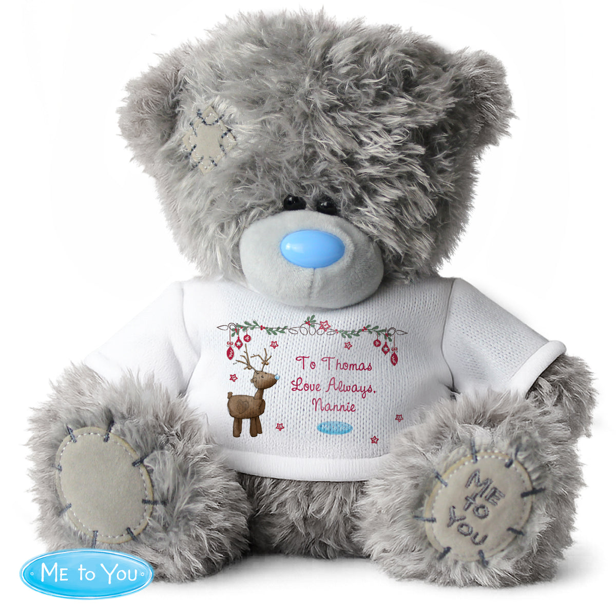 Personalised Me To You Bear Reindeer - Personalise It!