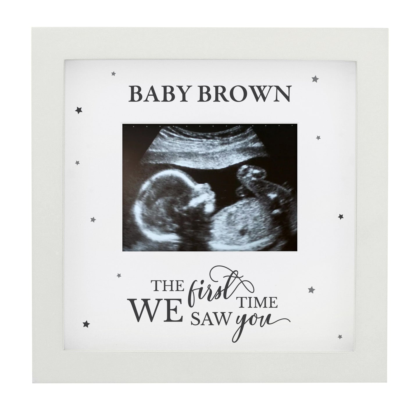 Personalised All Things Grow Baby Scan Frame - Personalise It!