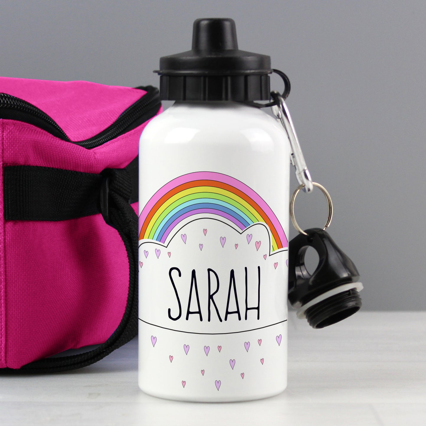 Personalised Rainbow Drinks Bottle - Personalise It!