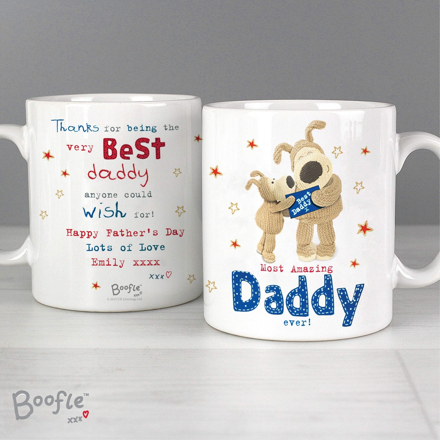 Personalised Boofle Most Amazing Daddy Mug - Personalise It!