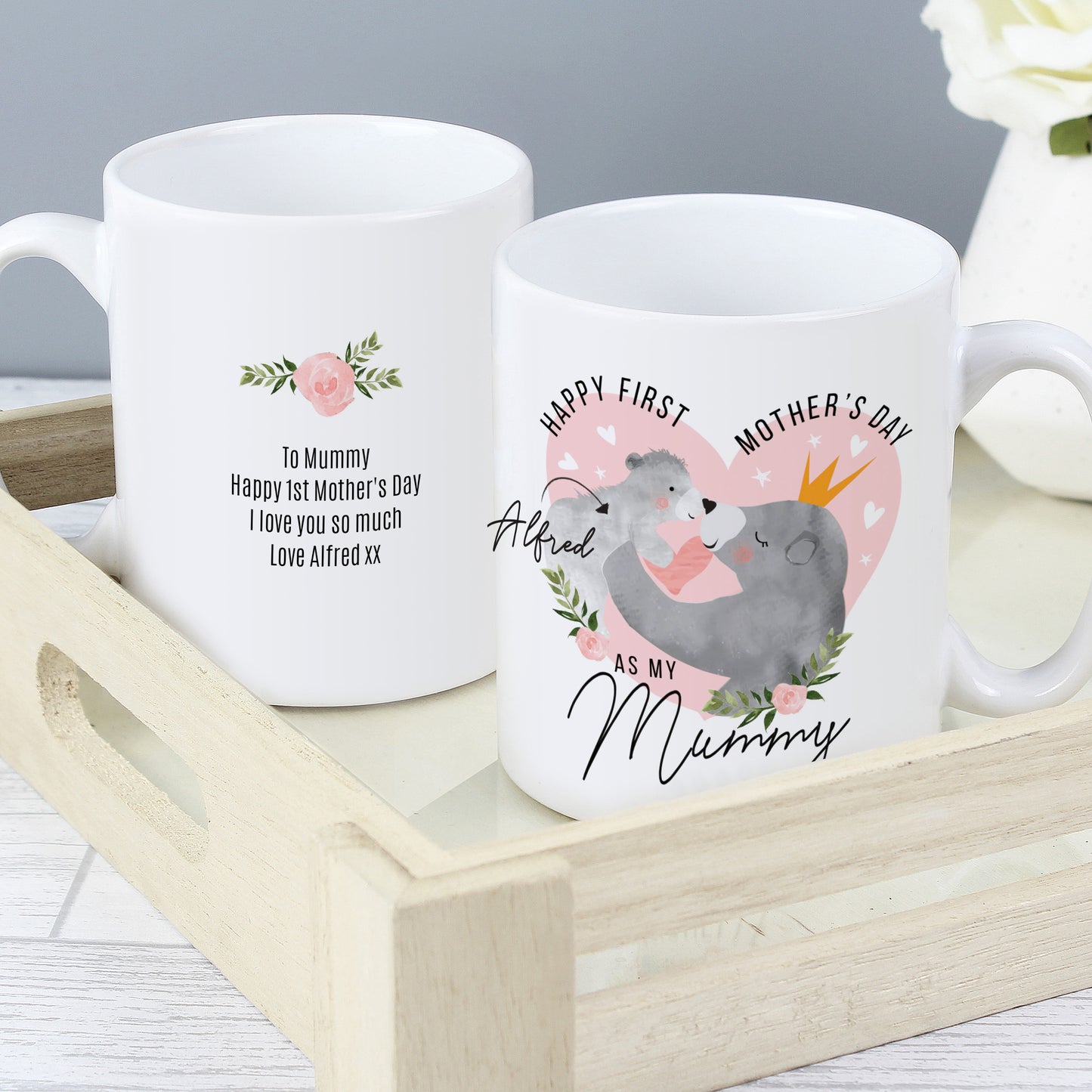 Personalised 1st Mother's Day Mama Bear Mug - Personalise It!