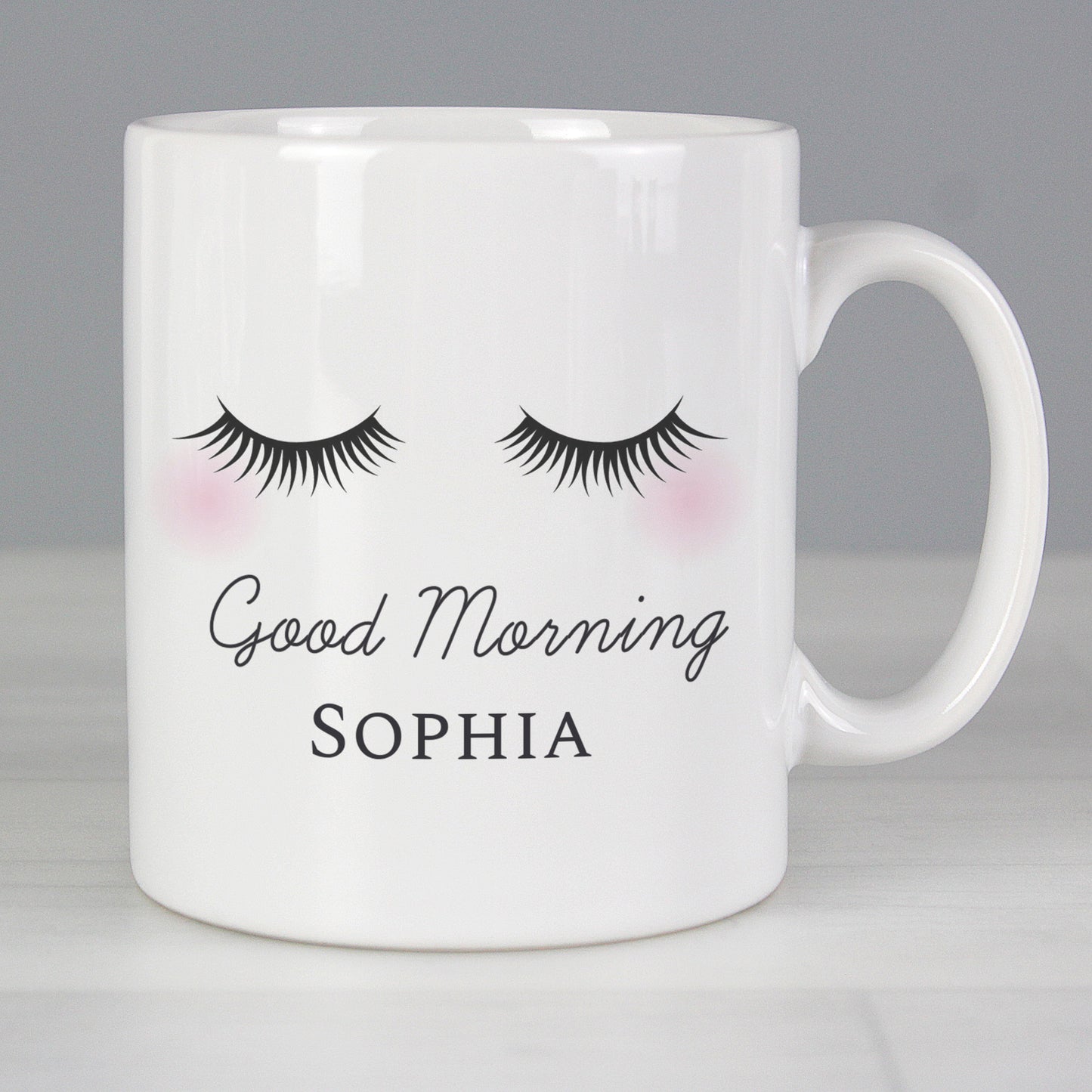 Personalised Eyelashes Mug - Personalise It!
