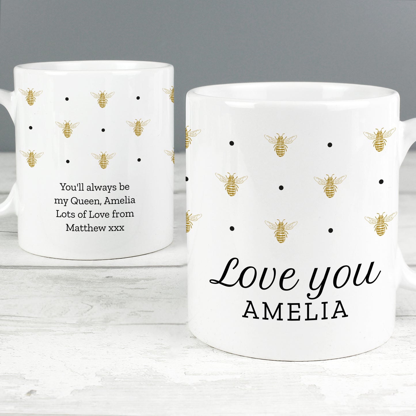 Personalised Queen Bee Mug - Personalise It!