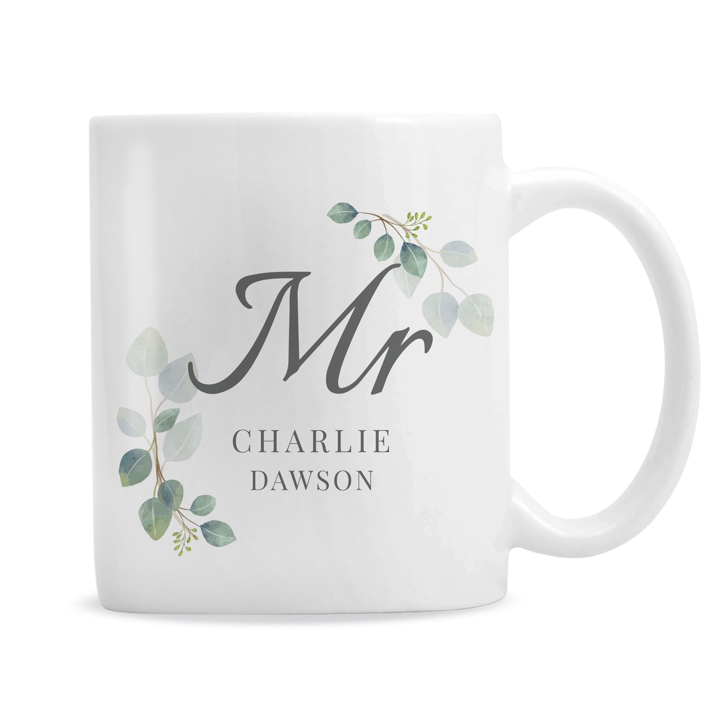 Personalised Botanical Mr Mug - Personalise It!