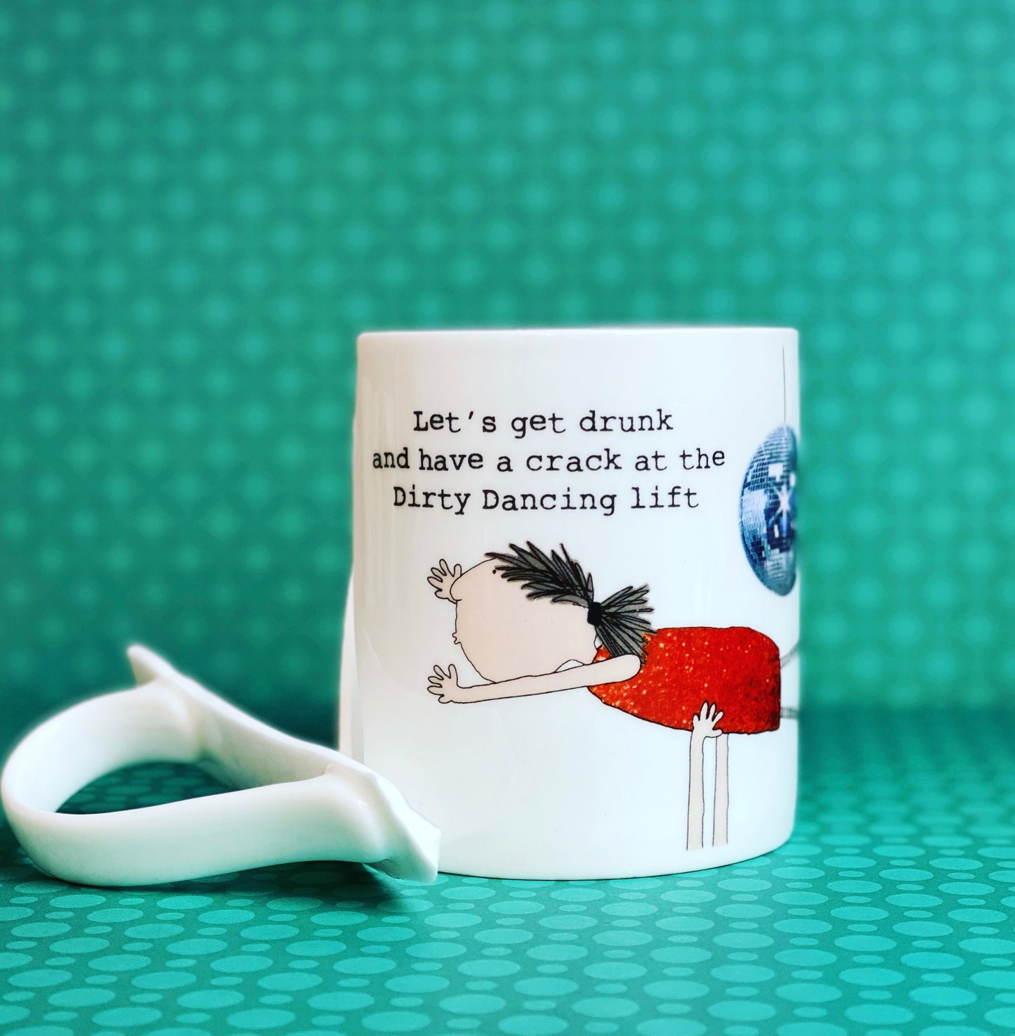 Rosie Made A Thing Dirty Dancing Lift Bone China Mug